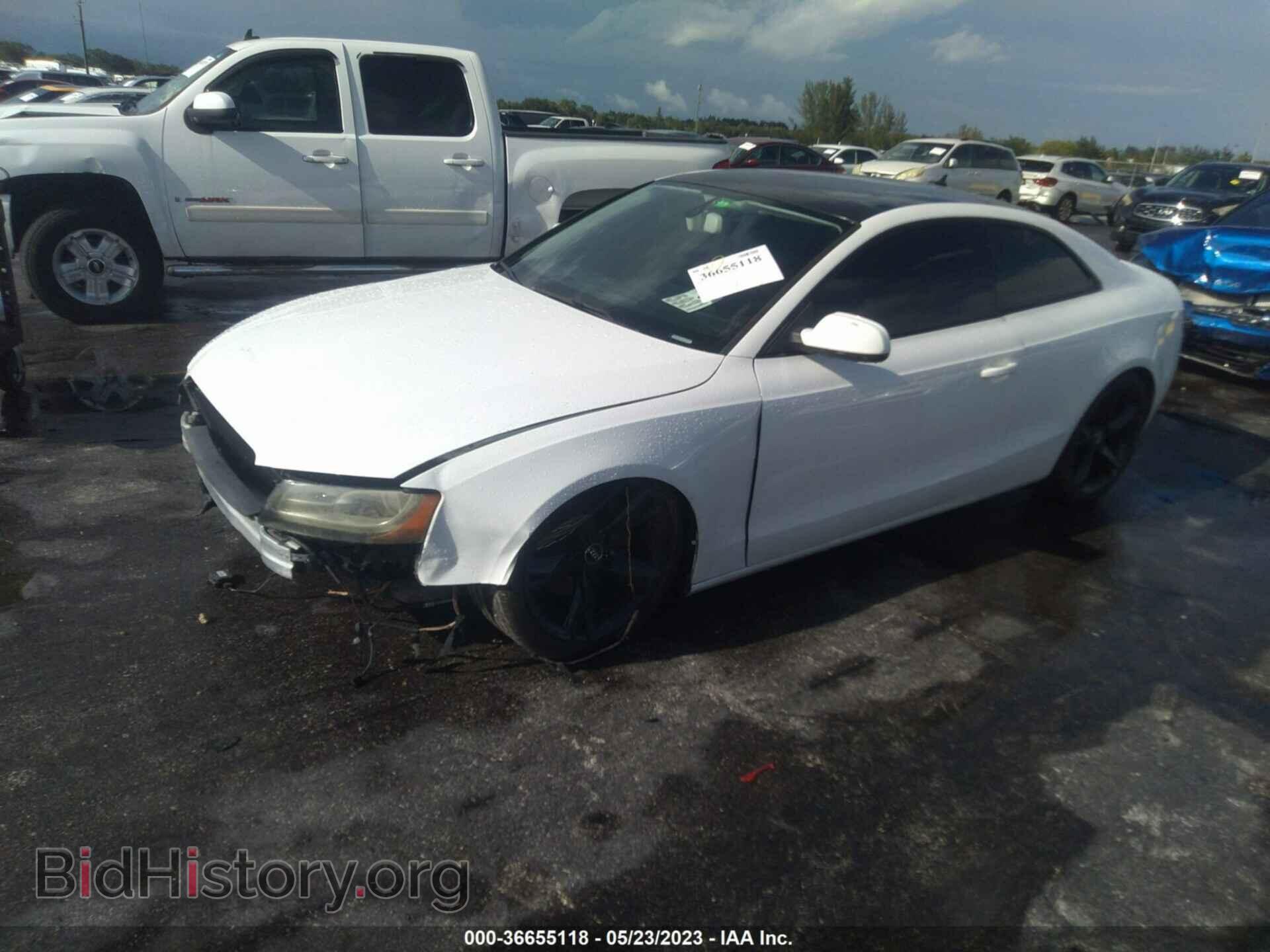2012 AUDI A5 - VIN: WAULFAFR1CA002908 - Фото 2