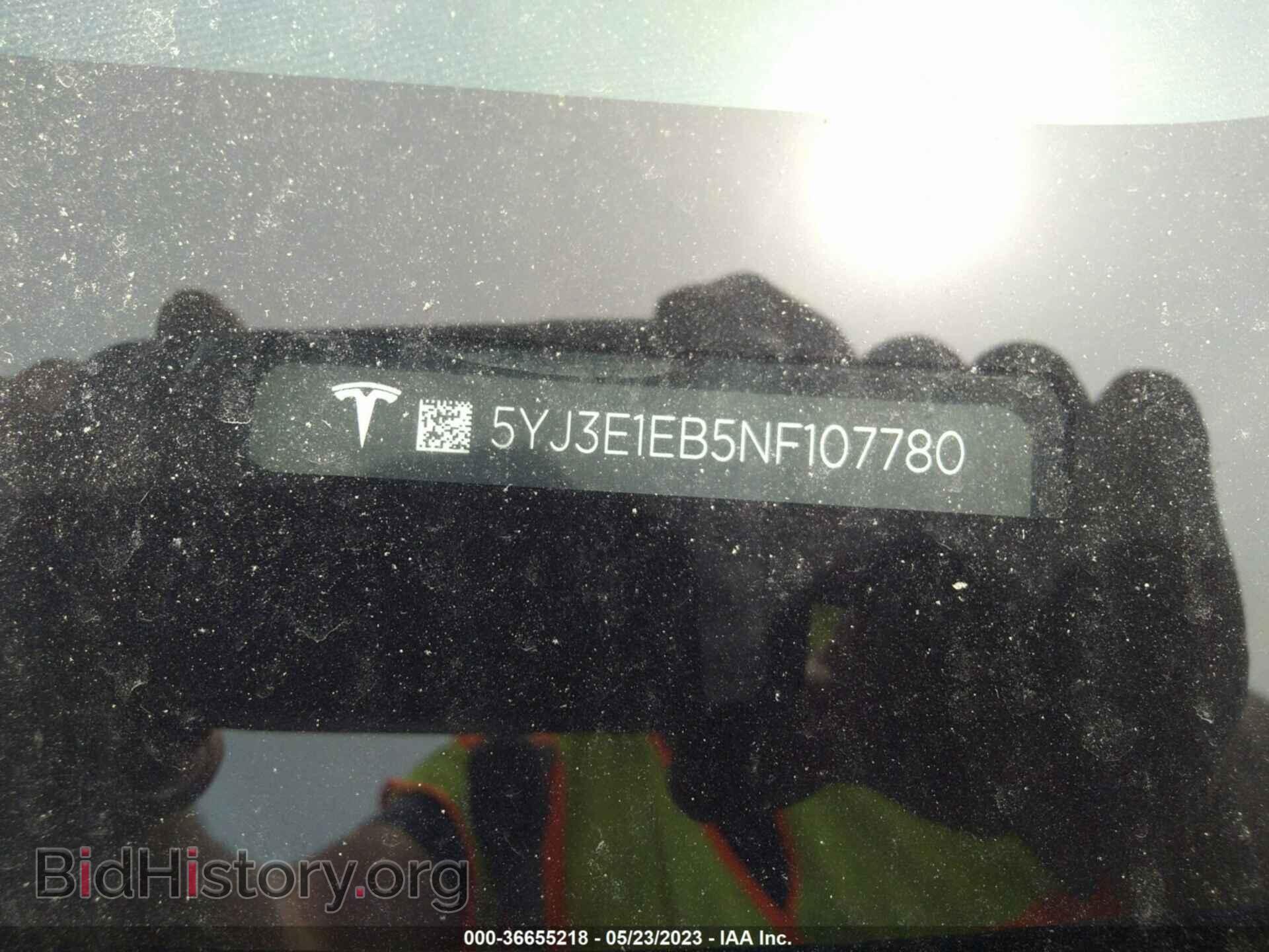 2022 TESLA MODEL 3 - VIN: 5YJ3E1EB5NF107780 - Photo 9