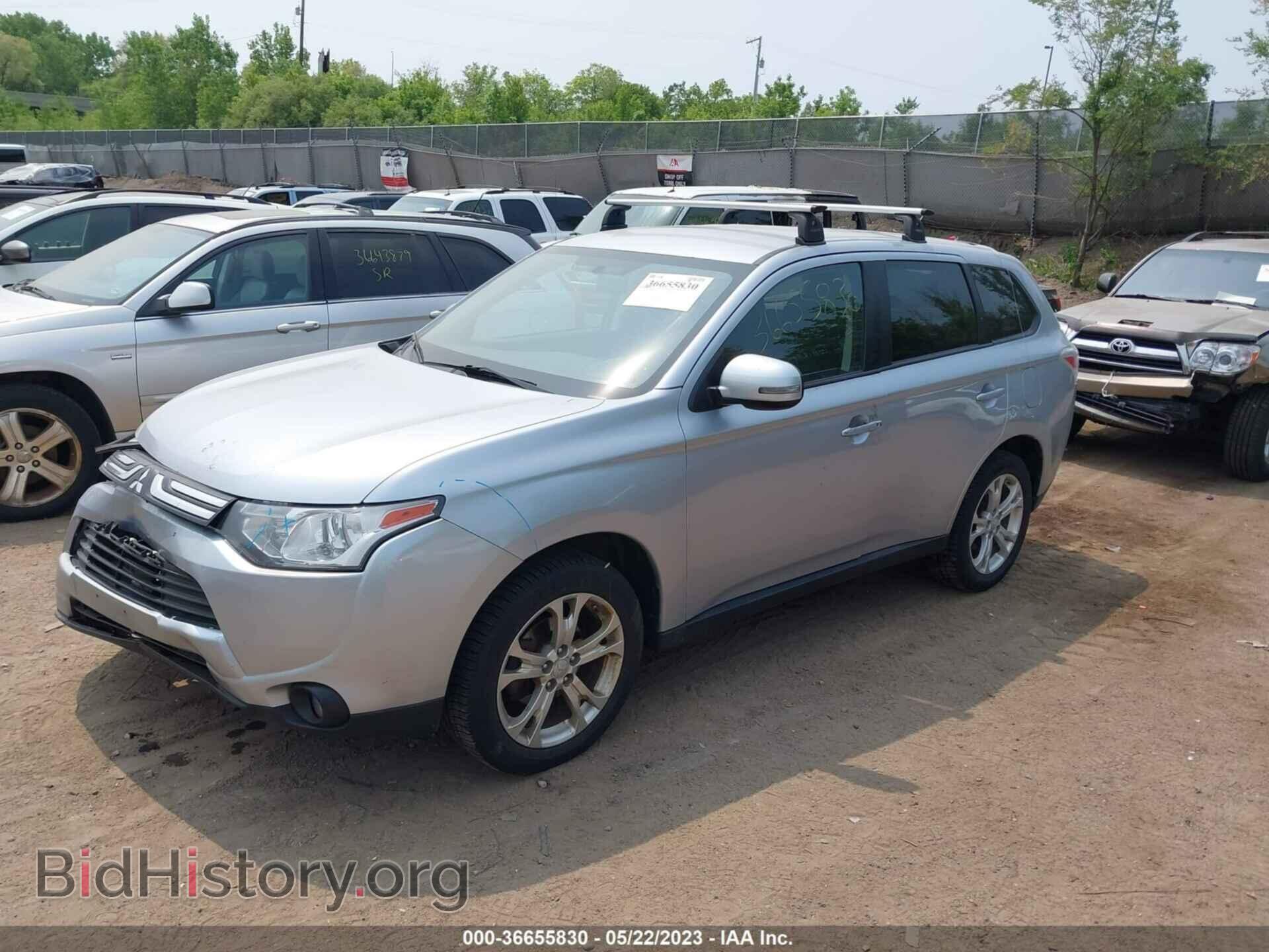 2014 MITSUBISHI OUTLANDER - VIN: JA4AZ3A32EZ013687 - Фото 2