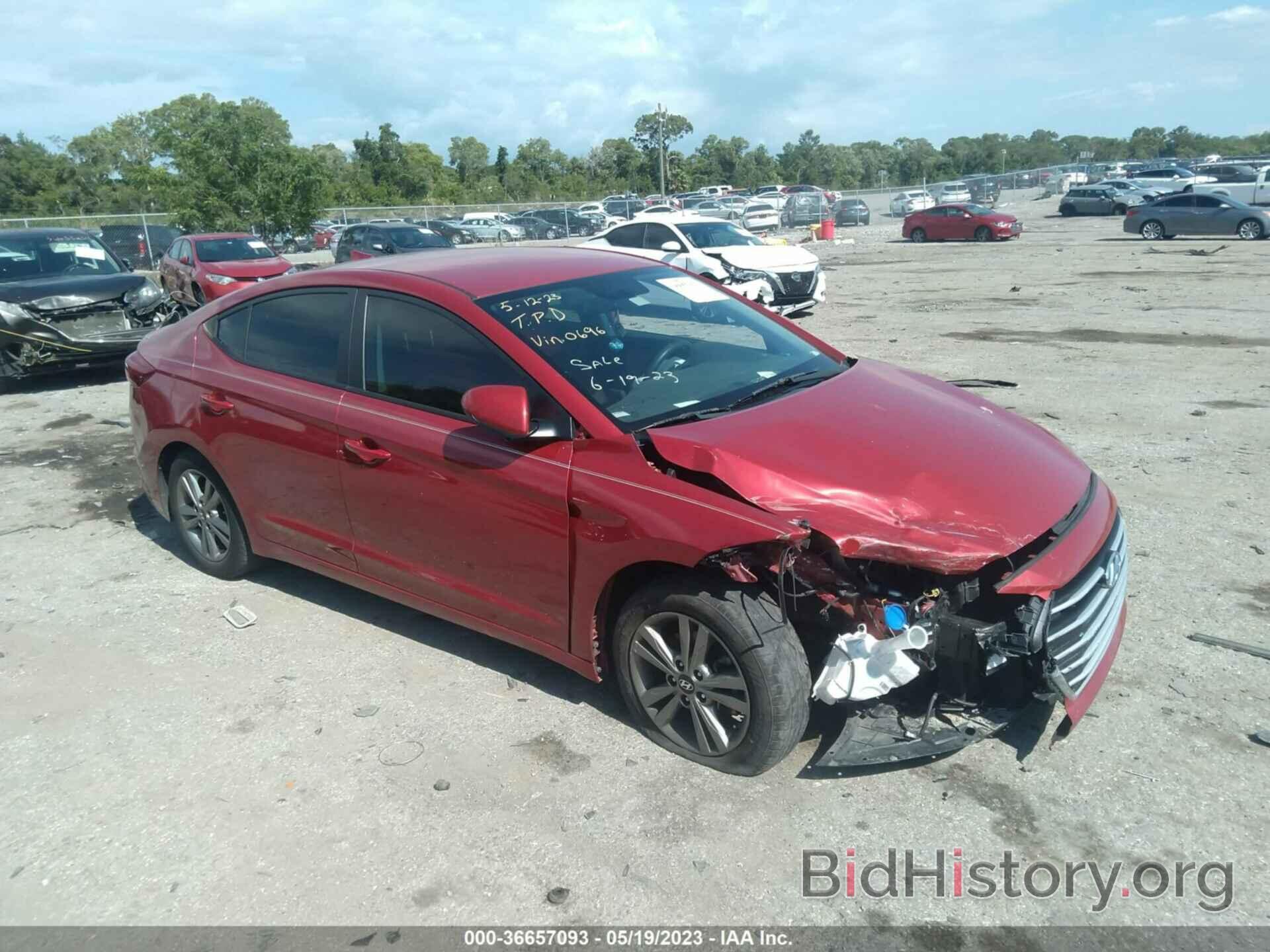 Photo 5NPD84LF1JH380696 - HYUNDAI ELANTRA 2018