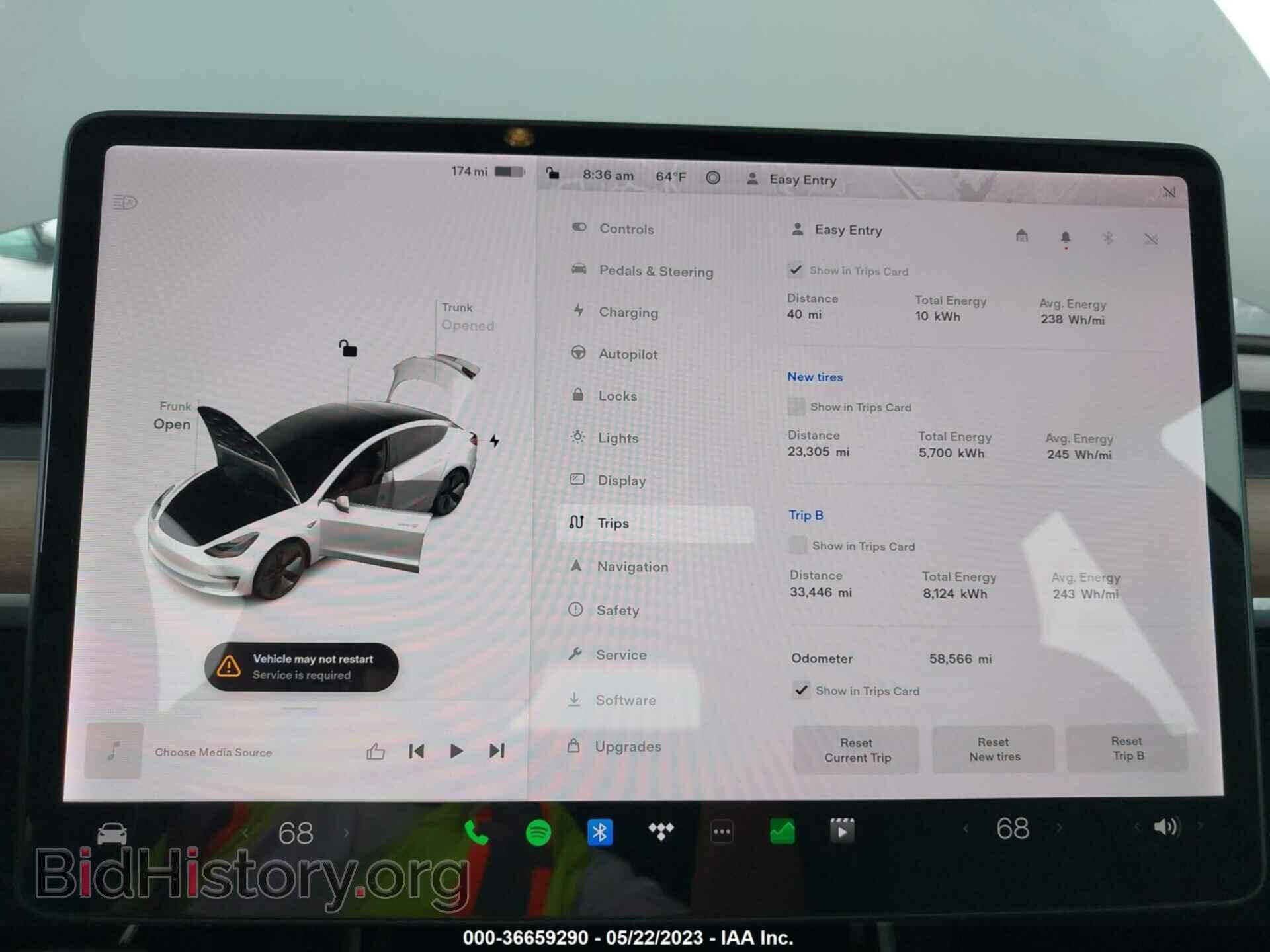 2018 TESLA MODEL 3 - VIN: 5YJ3E1EA2JF063450 - Фото 7