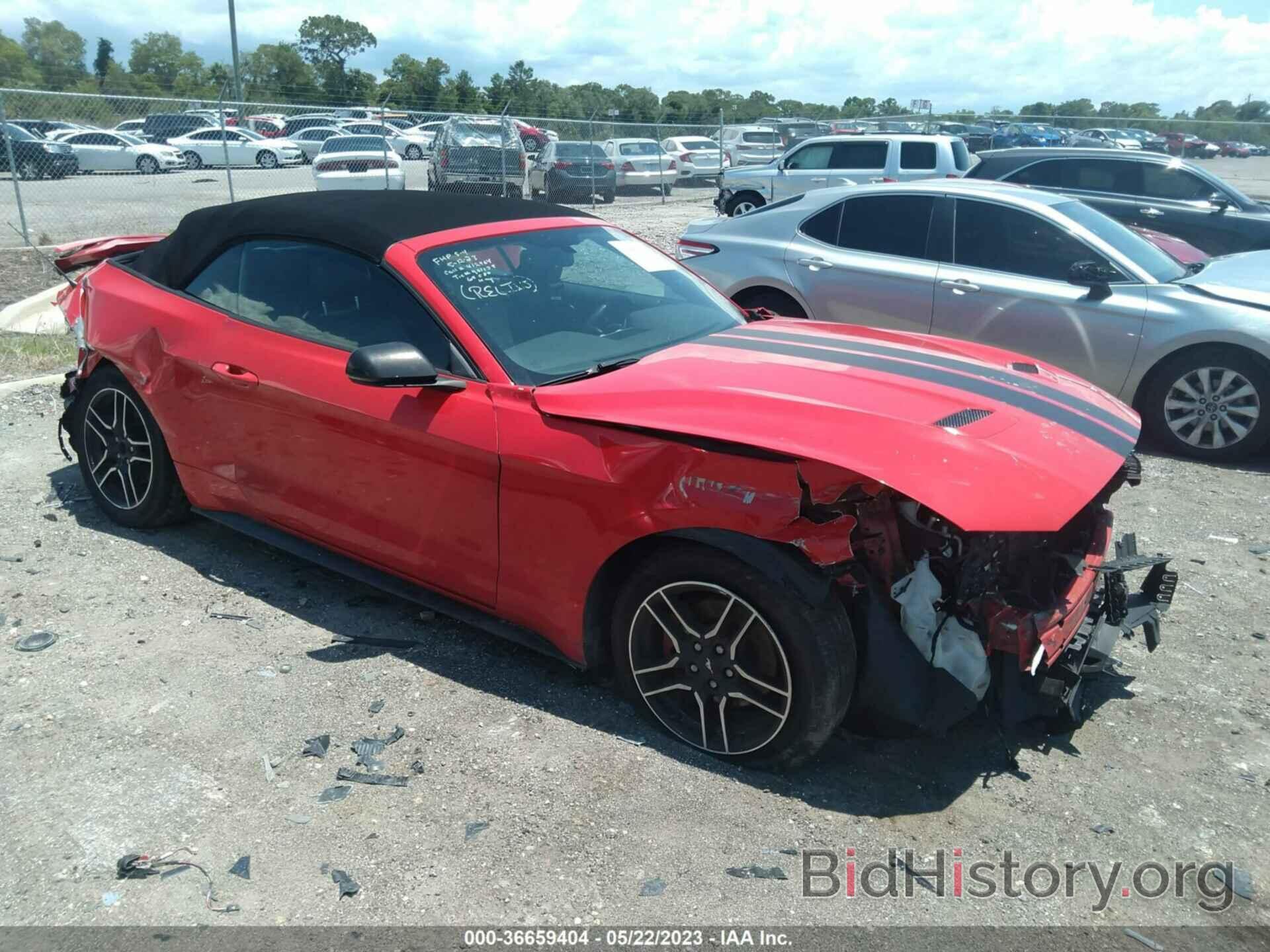 Photo 1FATP8UH0J5155388 - FORD MUSTANG 2018