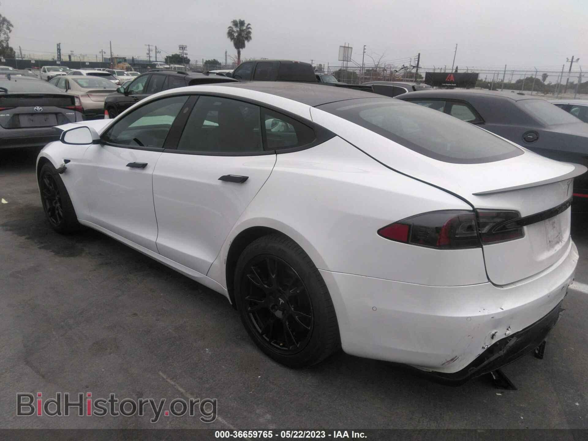 2021 TESLA MODEL S - VIN: 5YJSA1E63MF449690 - Фото 3