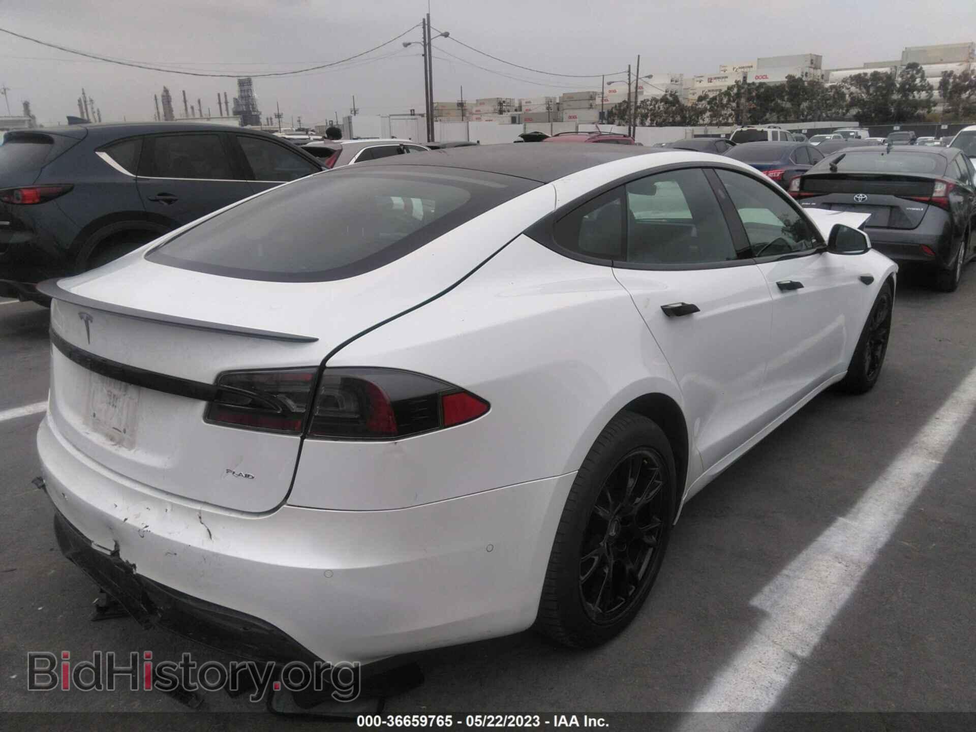 2021 TESLA MODEL S - VIN: 5YJSA1E63MF449690 - Фото 4