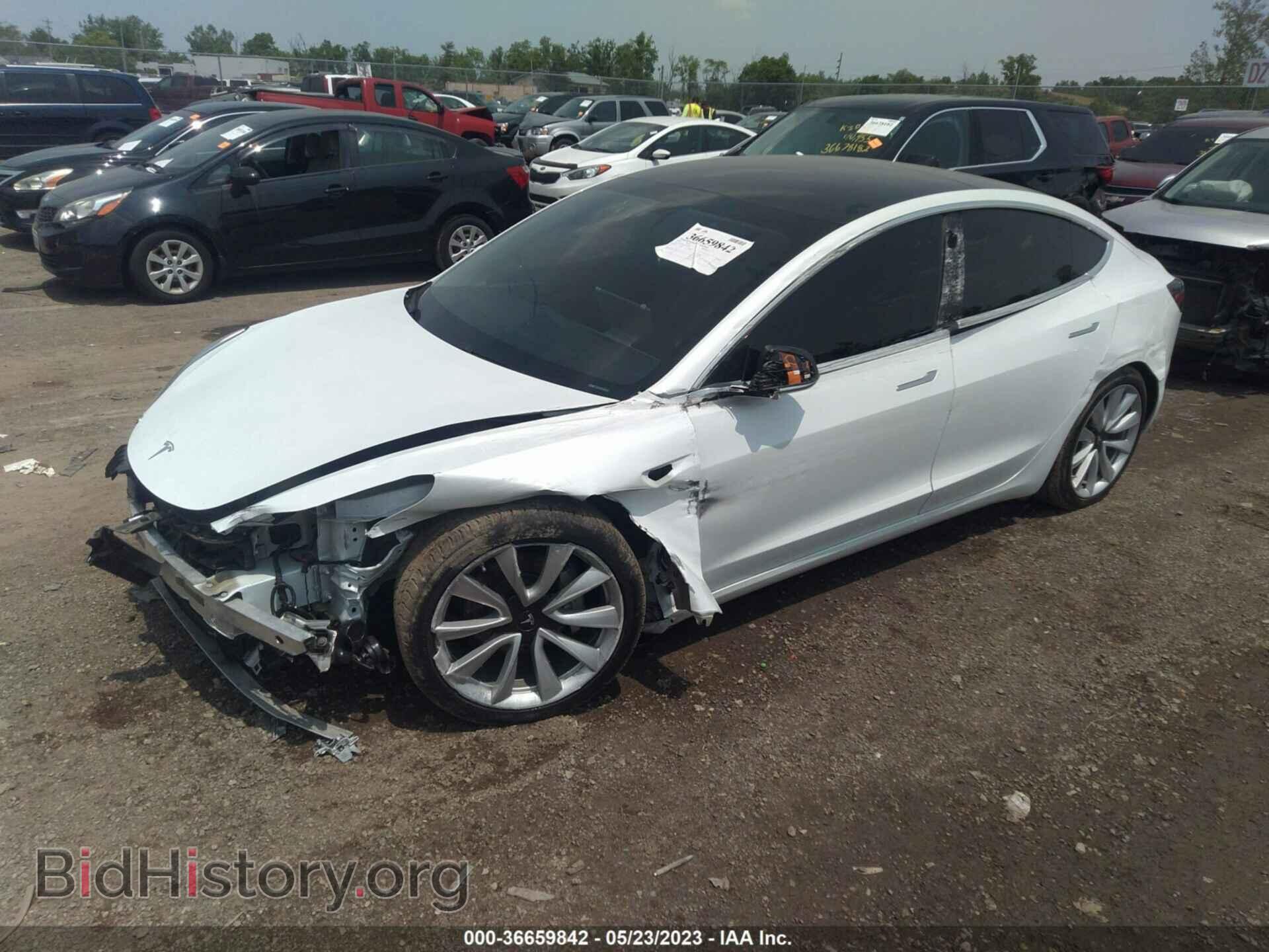 2019 TESLA MODEL 3 - VIN: 5YJ3E1EB0KF477708 - Фото 2