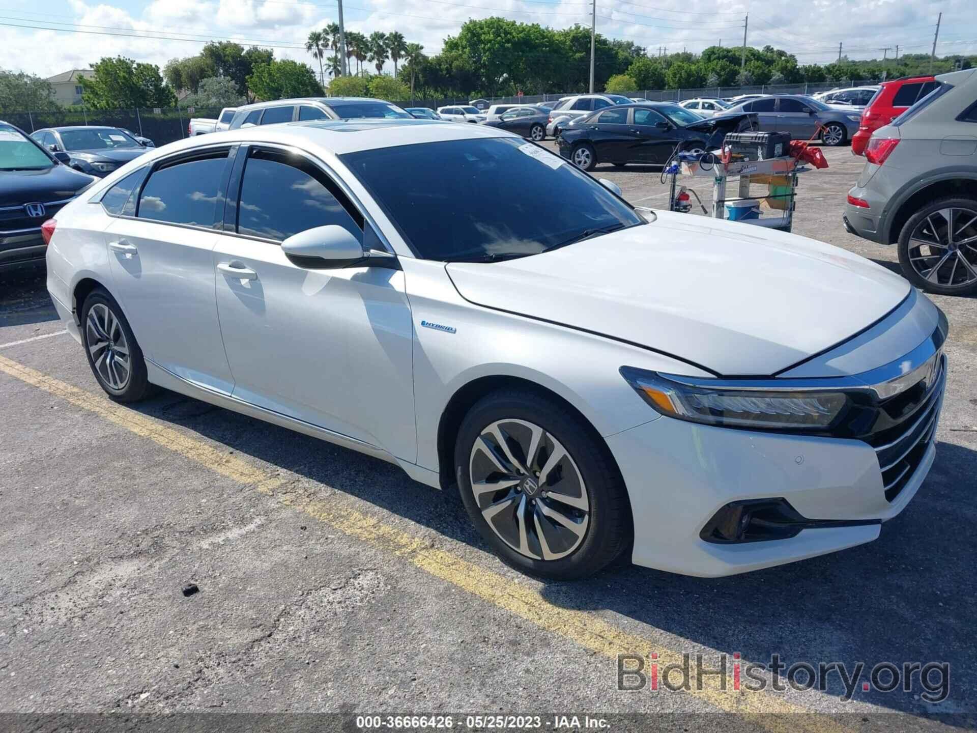 Photo 1HGCV3F57MA000355 - HONDA ACCORD HYBRID 2021