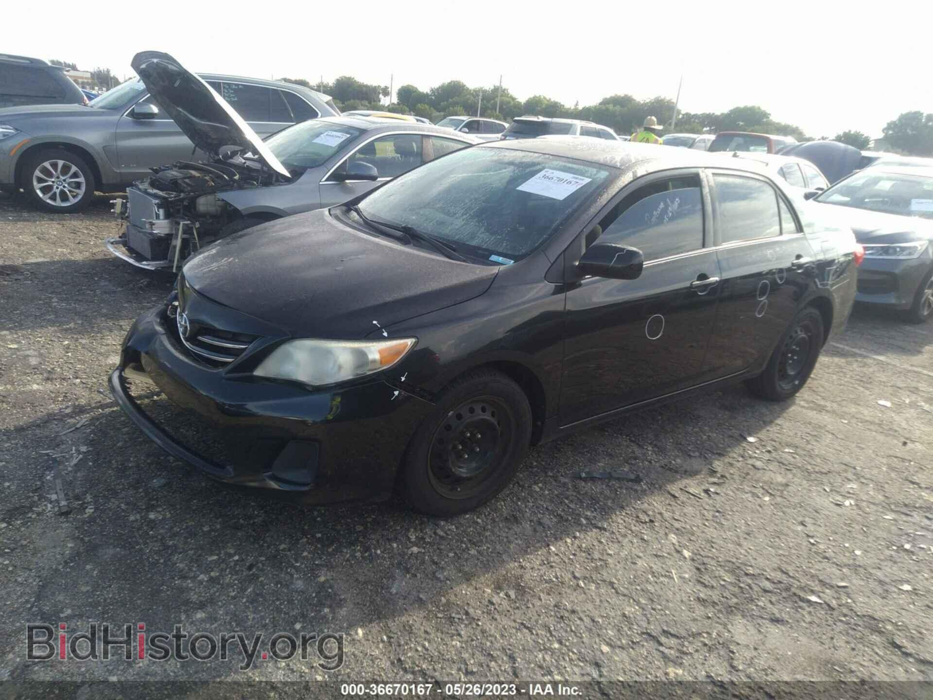 2013 TOYOTA COROLLA - VIN: 5YFBU4EE1DP093700 - Фото 2