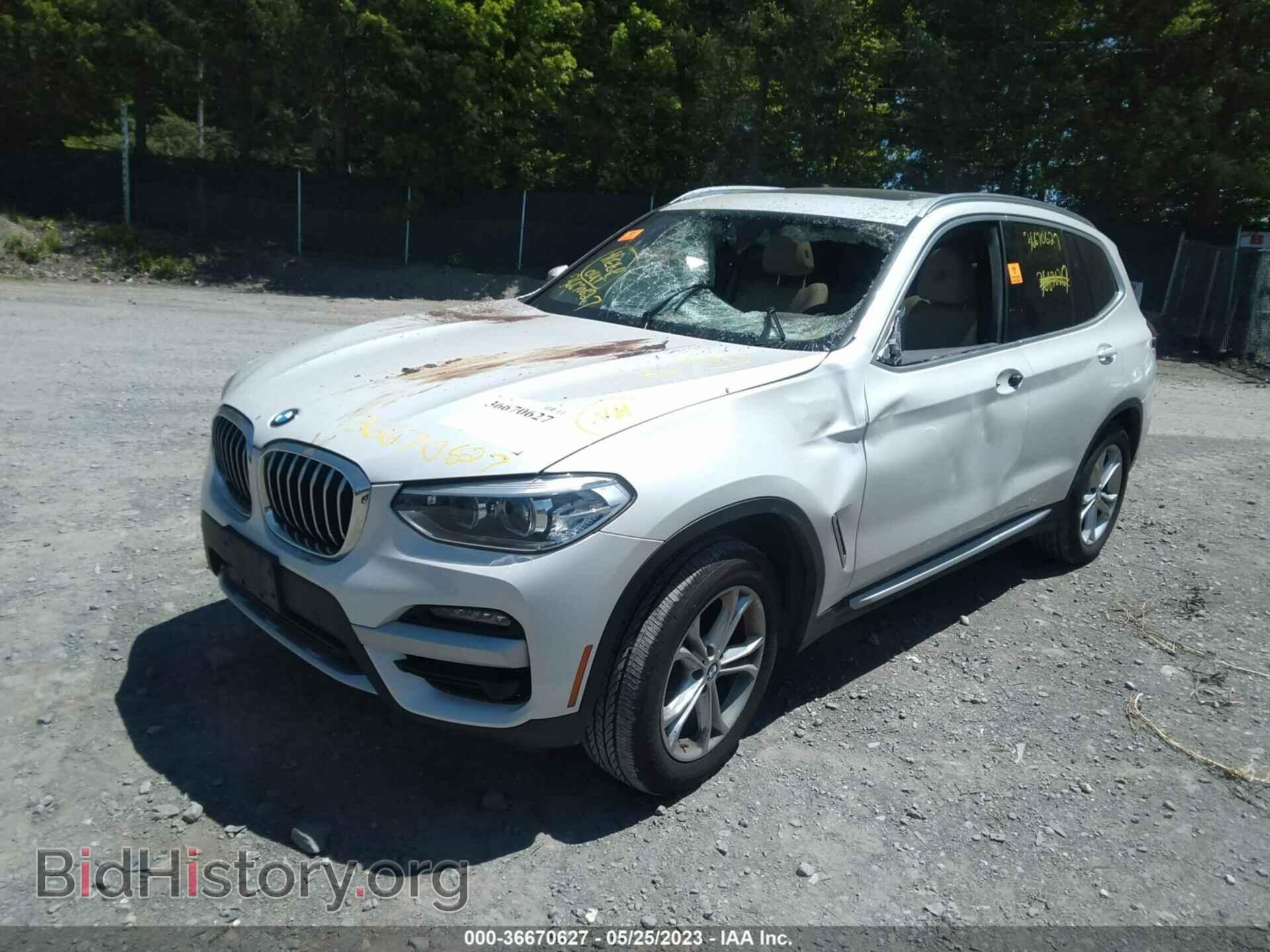 2020 BMW X3 - VIN: 5UXTY5C08L9D58916 - Фото 2
