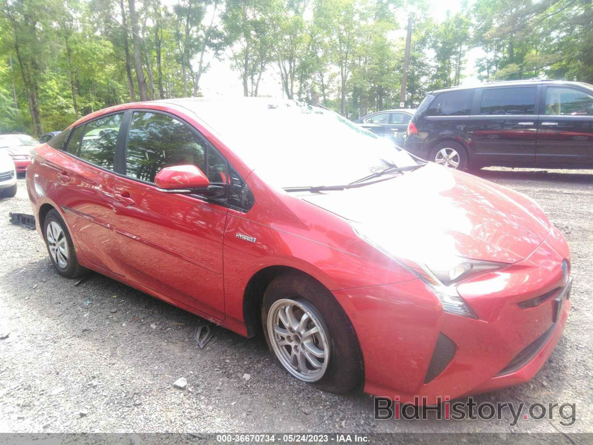 Photo JTDKARFU5J3068055 - TOYOTA PRIUS 2018