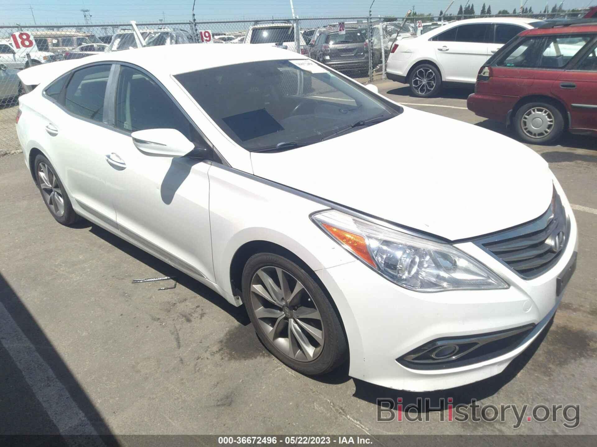 Photo KMHFG4JG2GA501139 - HYUNDAI AZERA 2016