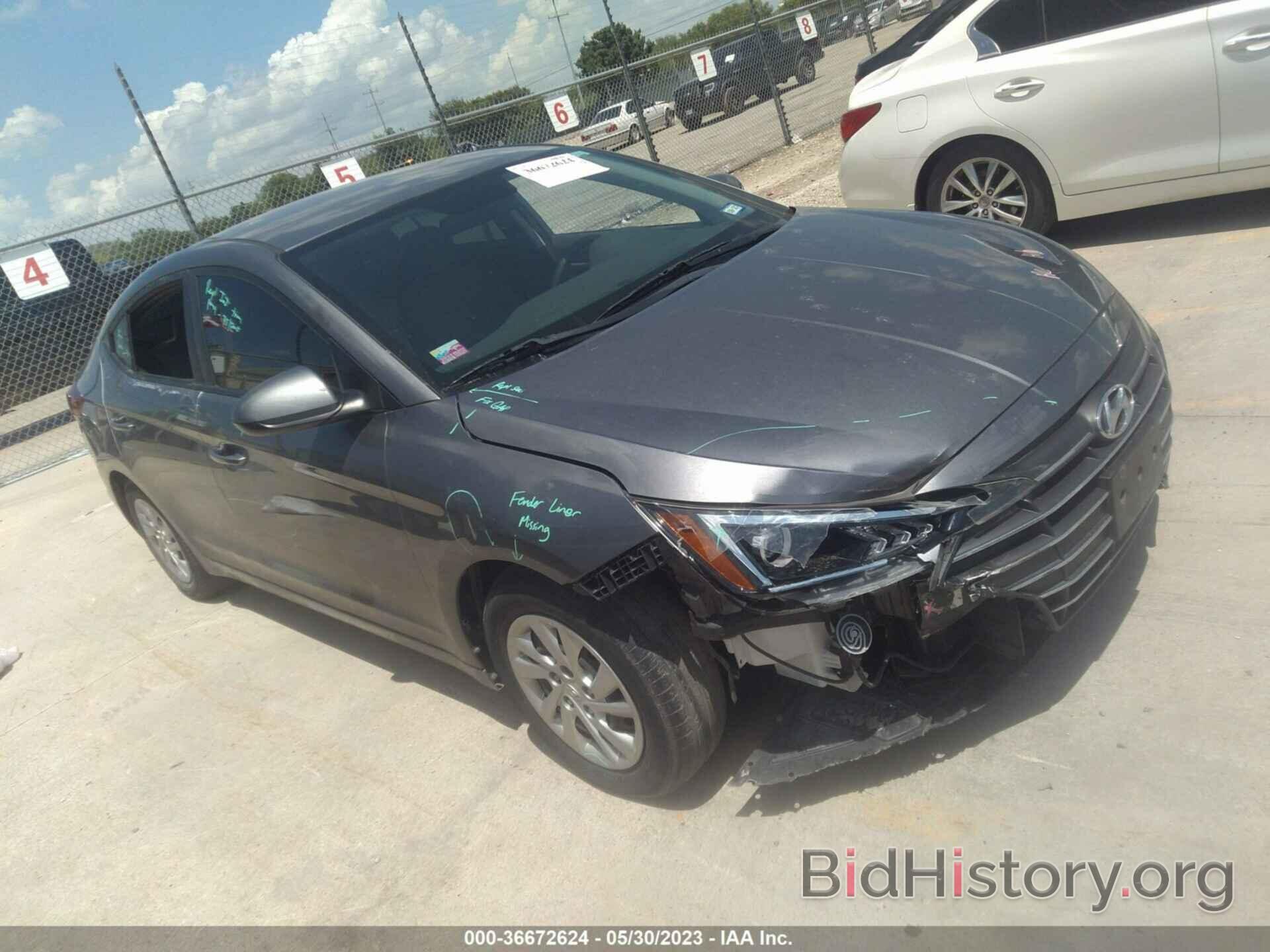 Photo 5NPD74LF4KH495913 - HYUNDAI ELANTRA 2019