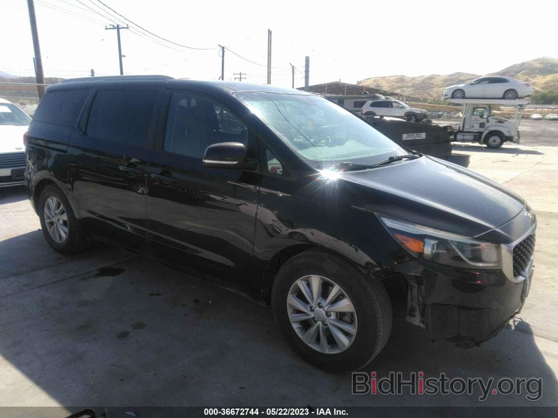 Photo KNDMB5C17H6313925 - KIA SEDONA 2017