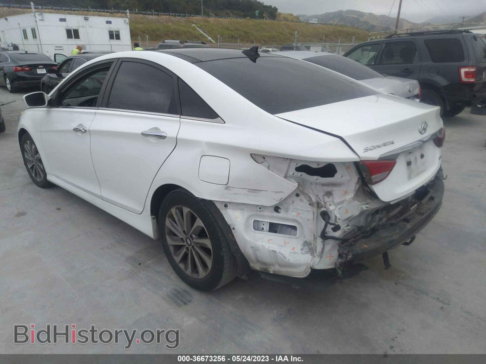 2014 HYUNDAI SONATA - VIN: 5NPEC4AC9EH828085 - Фото 3