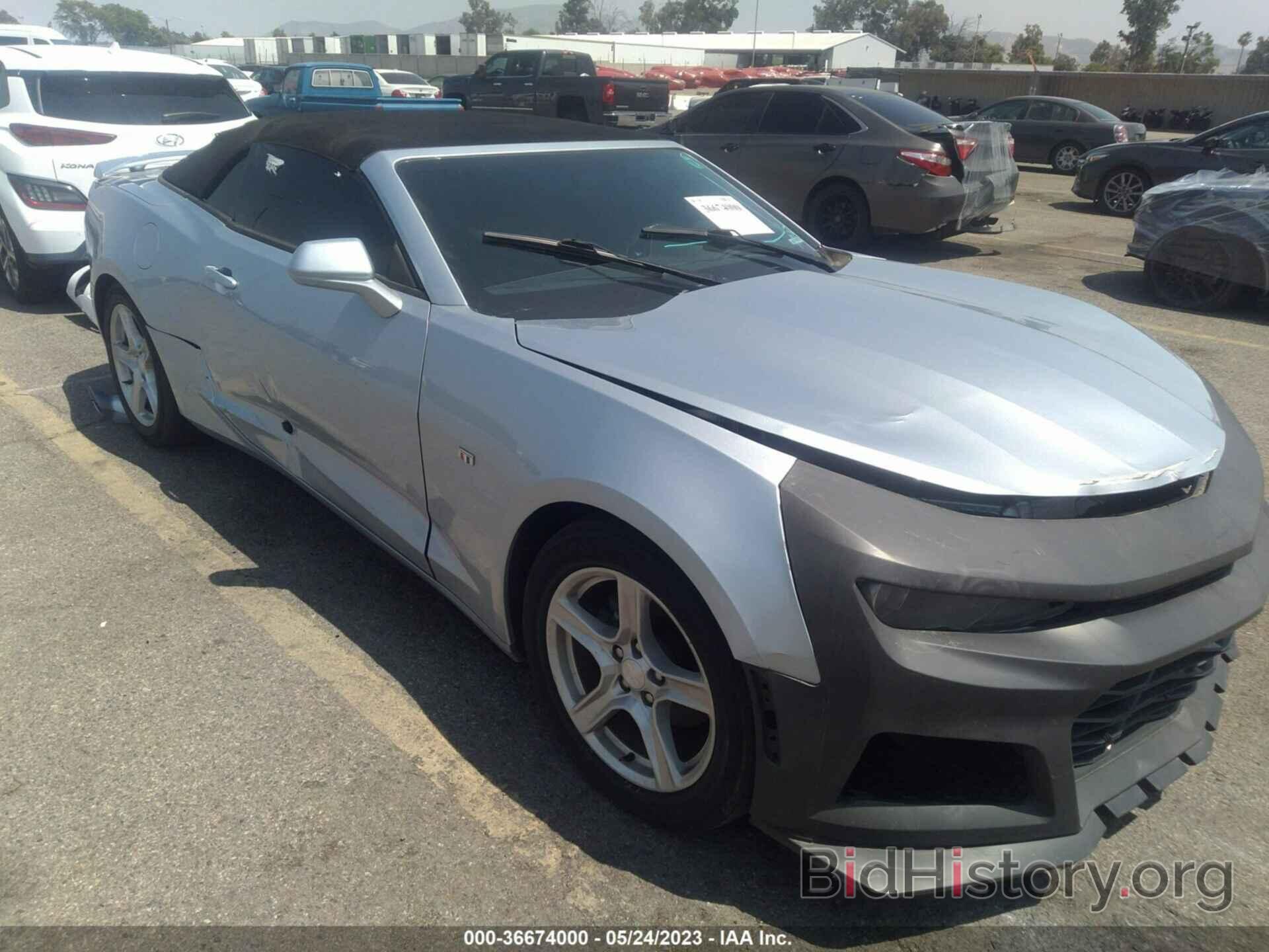 Photo 1G1FB3DX1J0120025 - CHEVROLET CAMARO 2018