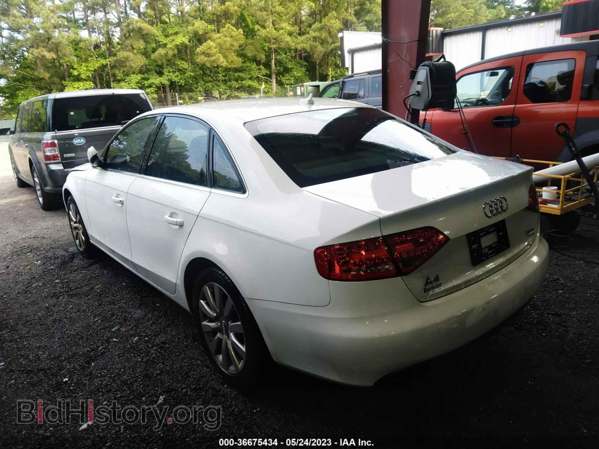 2012 AUDI A4 - VIN: WAUBFAFL2CN006501 - Фото 3
