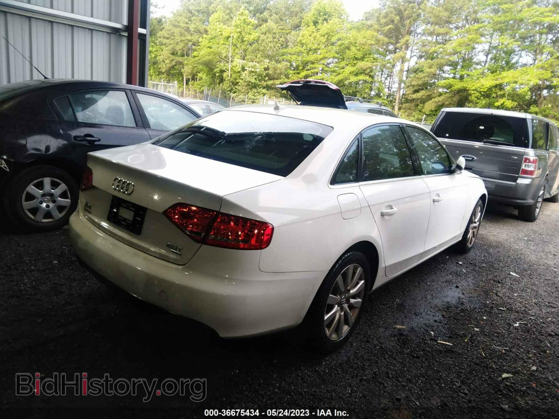 2012 AUDI A4 - VIN: WAUBFAFL2CN006501 - Фото 4