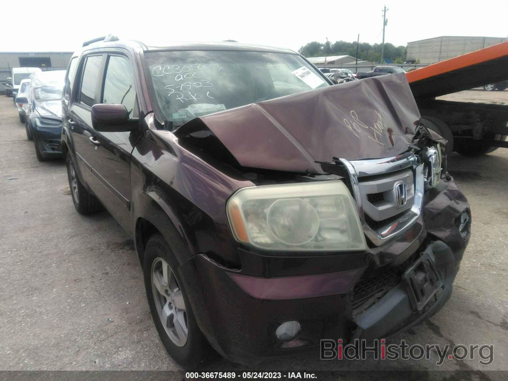 Photo 5FNYF3H44AB010575 - HONDA PILOT 2010