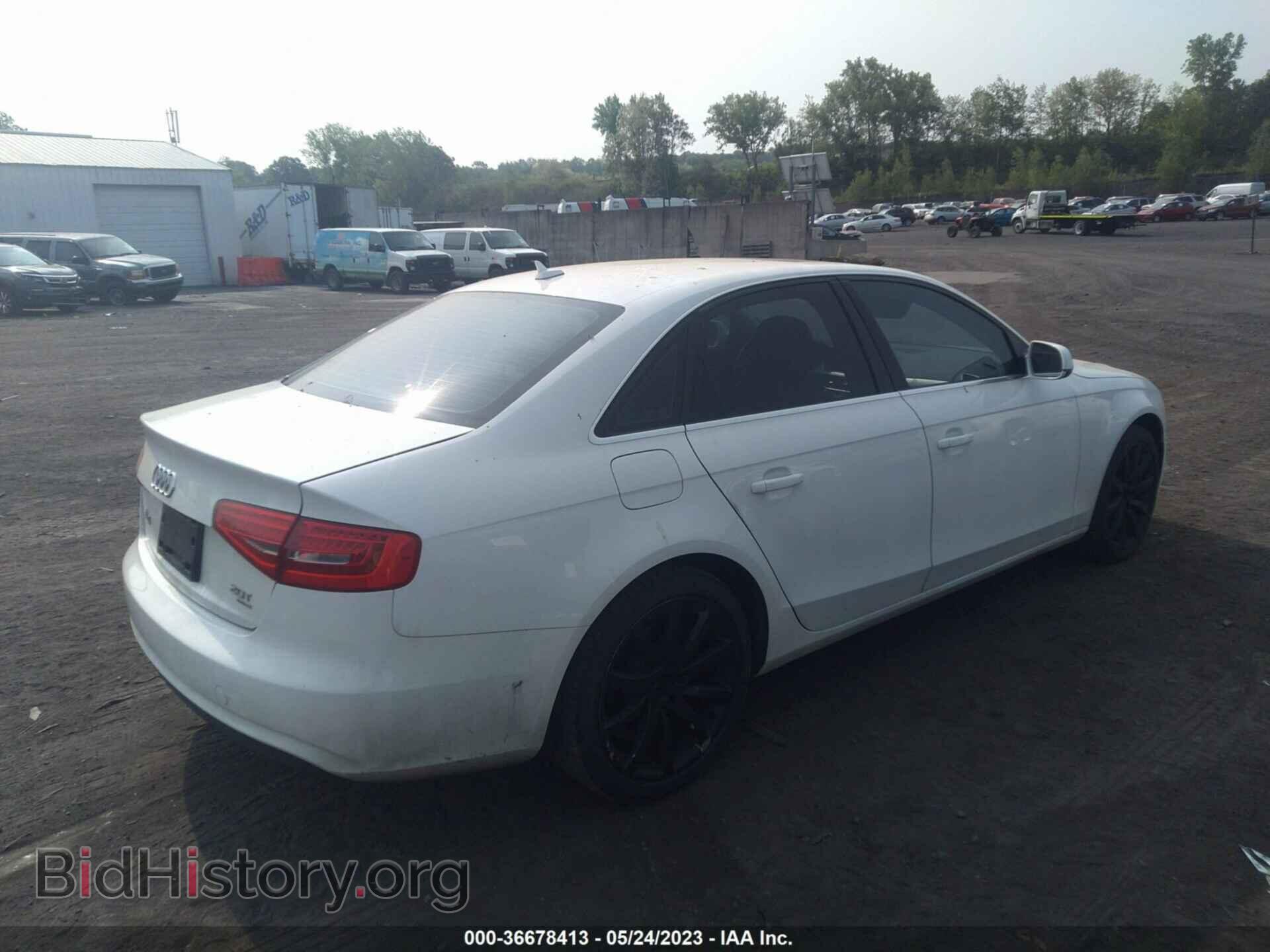 2013 AUDI A4 - VIN: WAUFFAFL0DN006922 - Фото 4