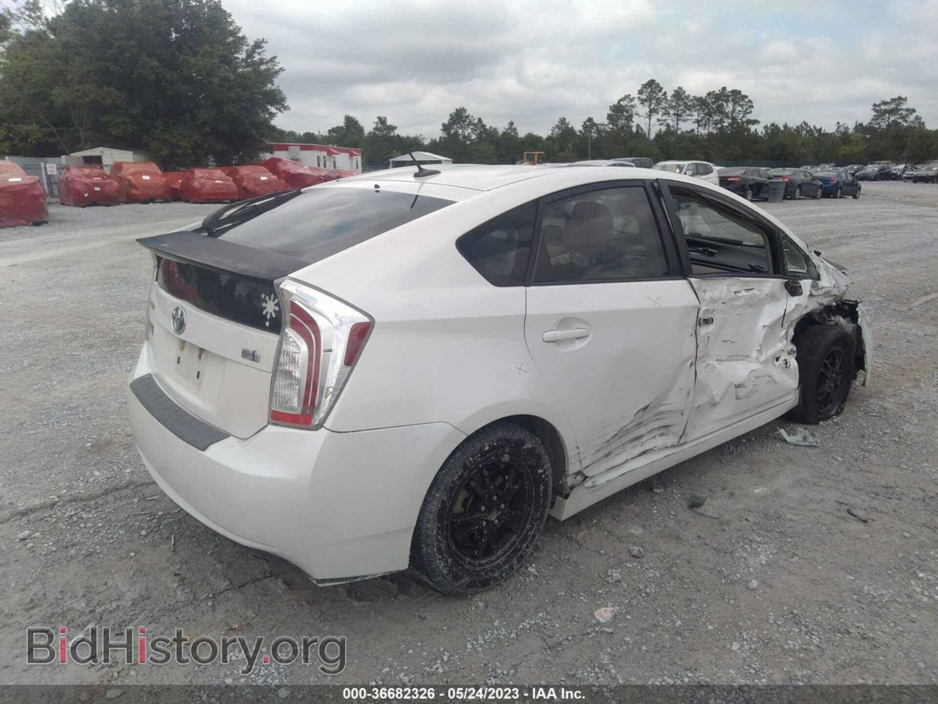 2012 TOYOTA PRIUS - VIN: JTDKN3DU7C5454083 - Фото 4