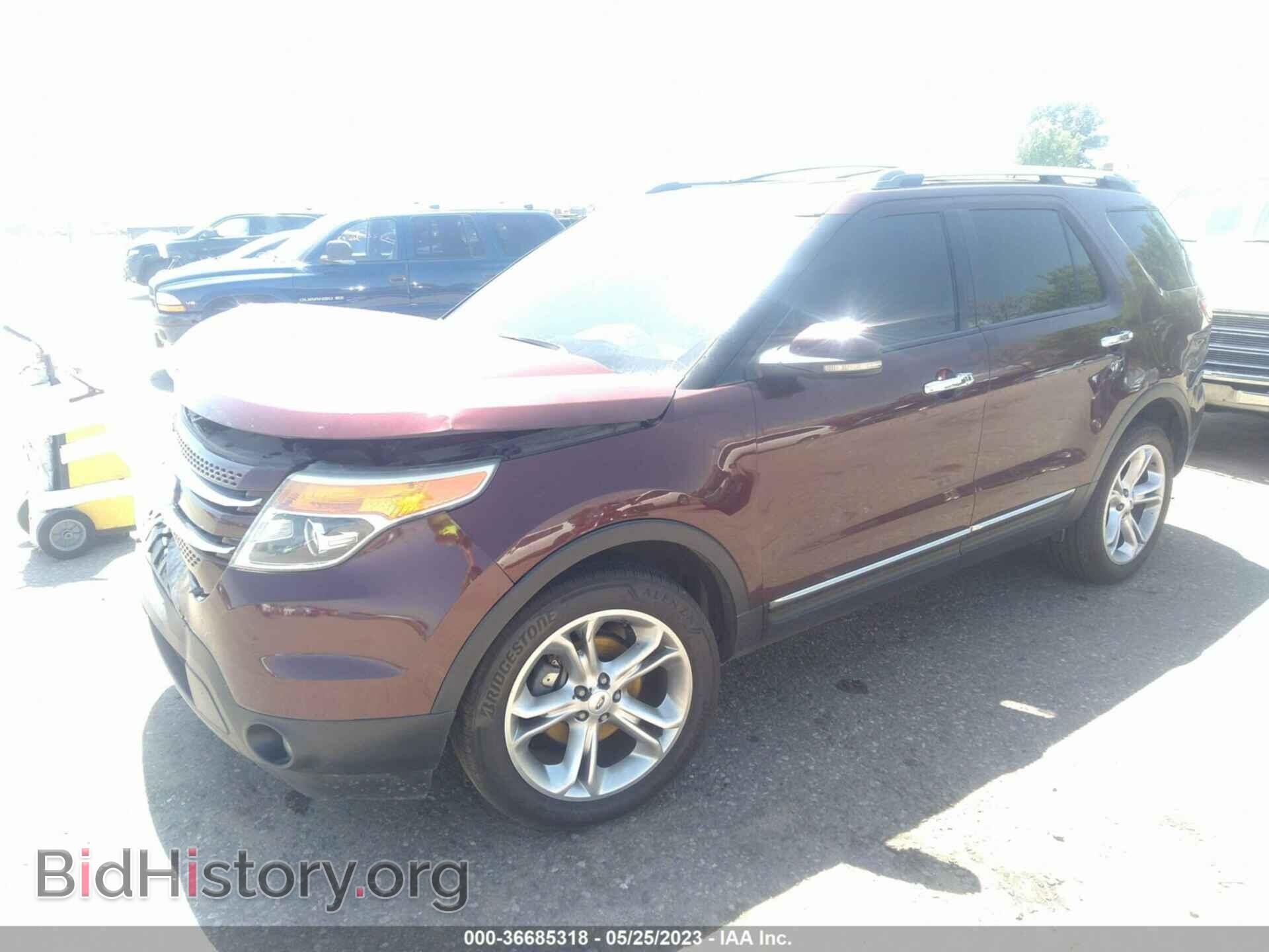 2012 FORD EXPLORER - VIN: 1FMHK8F82CGA68672 - Фото 2