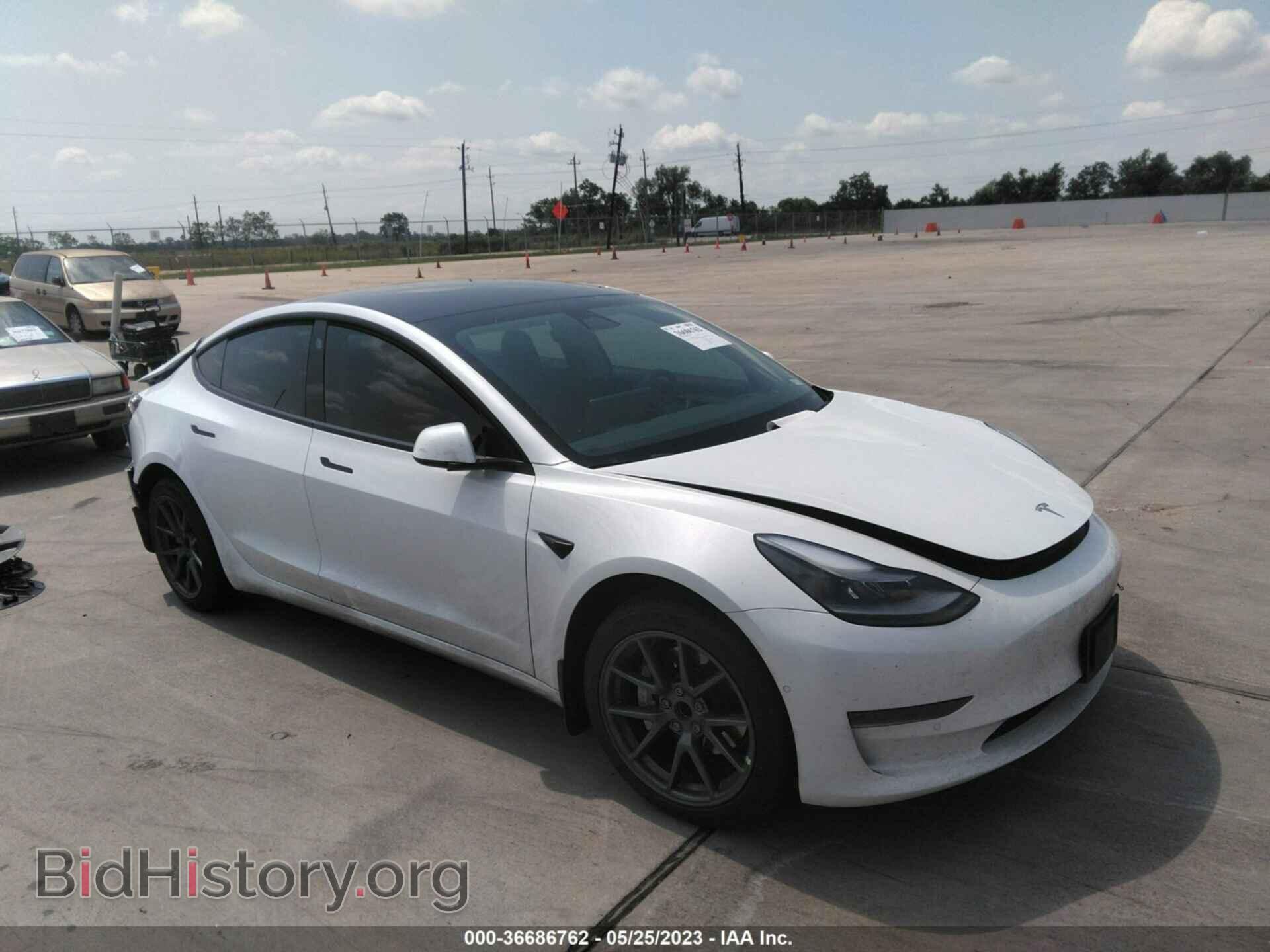 Photo 5YJ3E1EA1MF994882 - TESLA MODEL 3 2021