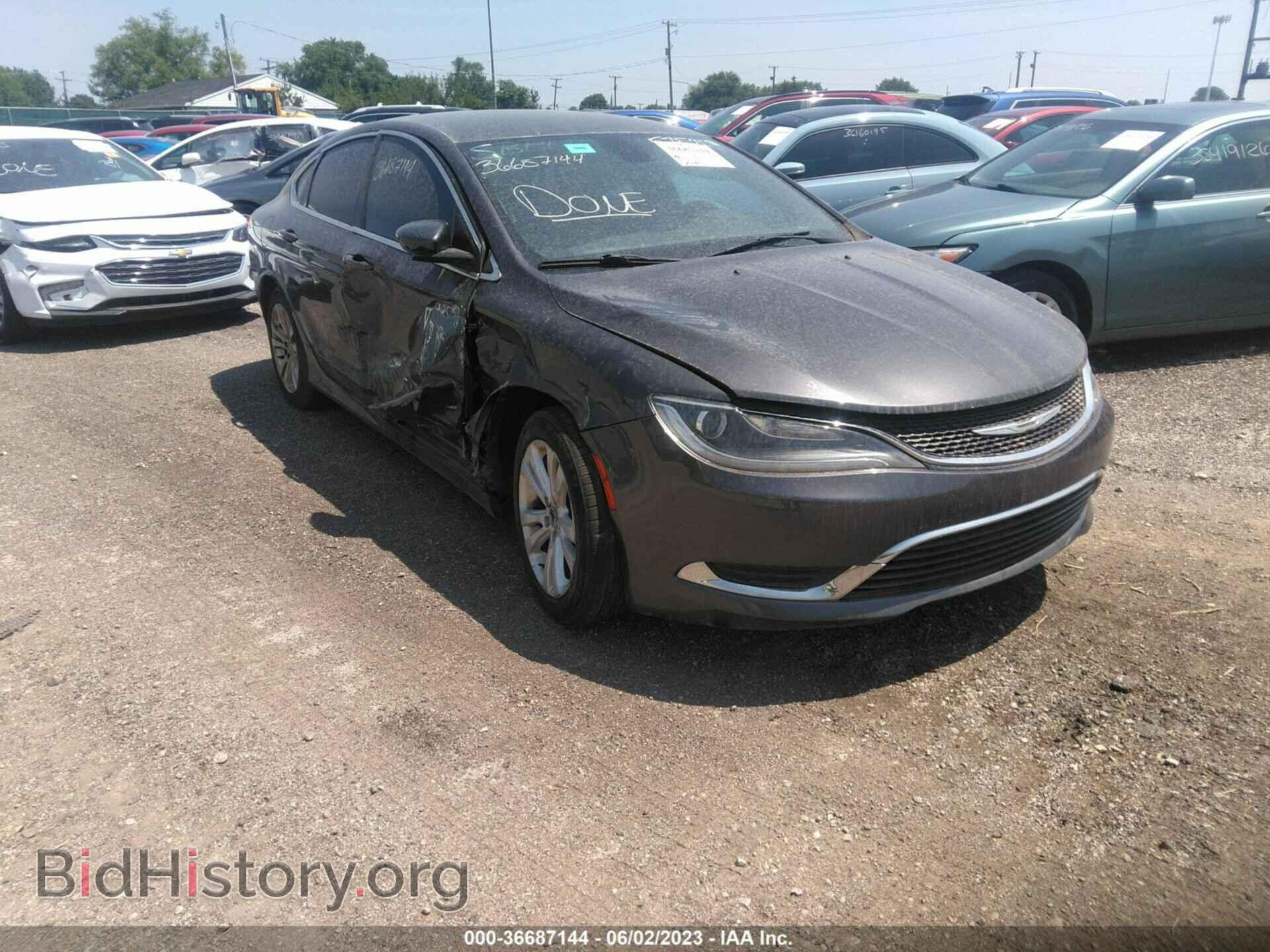 Фотография 1C3CCCAB0FN575902 - CHRYSLER 200 2015