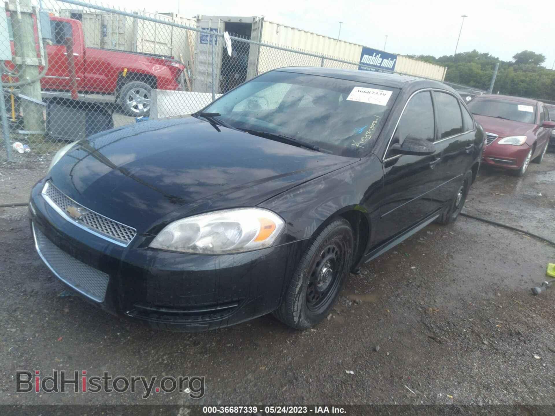 2012 CHEVROLET IMPALA - VIN: 2G1WF5E34C1129742 - Фото 2