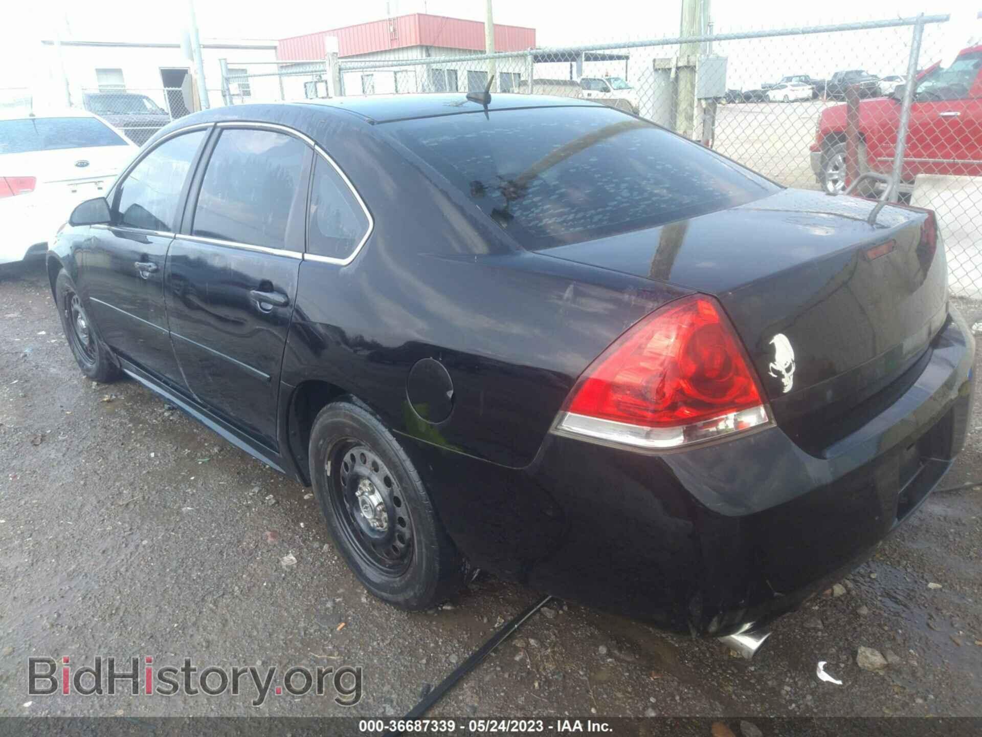 2012 CHEVROLET IMPALA - VIN: 2G1WF5E34C1129742 - Фото 3