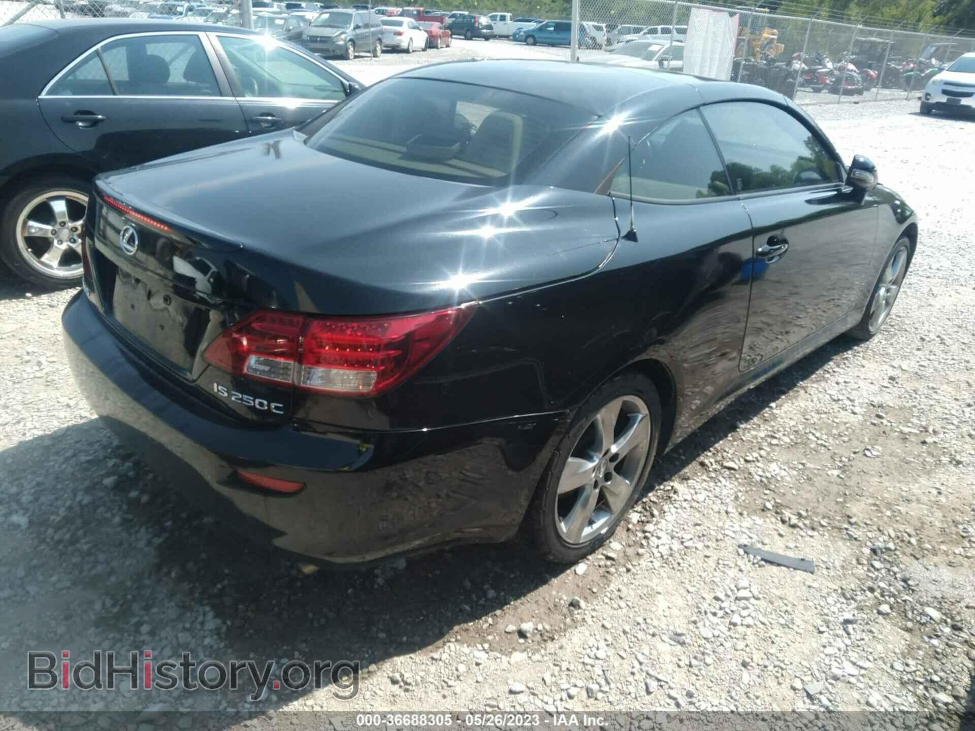 2010 LEXUS IS 250C - VIN: JTHFF2C21A2503655 - Фото 4