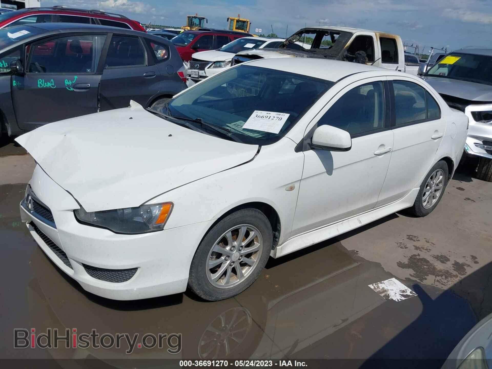 2013 MITSUBISHI LANCER - VIN: JA32U2FU1DU021763 - Фото 2
