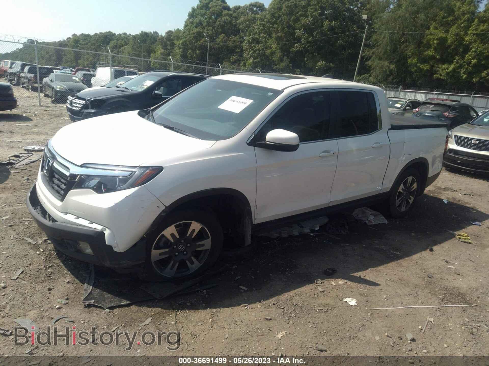 2019 HONDA RIDGELINE - VIN: 5FPYK2F61KB004283 - Фото 2