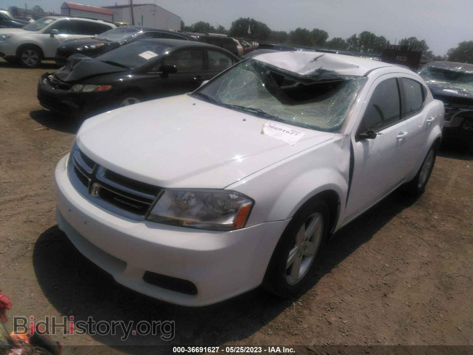 2011 DODGE AVENGER - VIN: 1B3BD1FB4BN573406 - Фото 2
