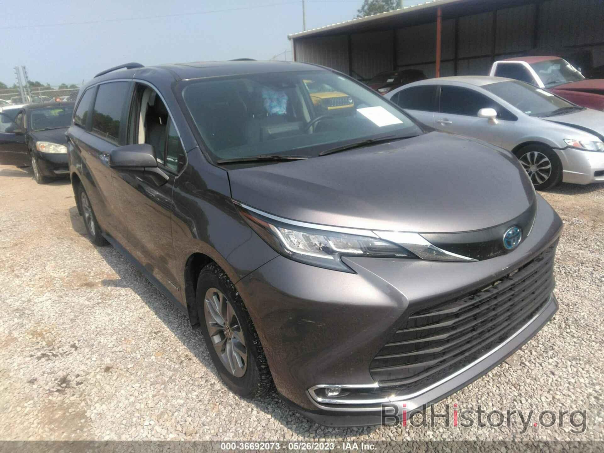 Photo 5TDYRKEC3MS073258 - TOYOTA SIENNA 2021