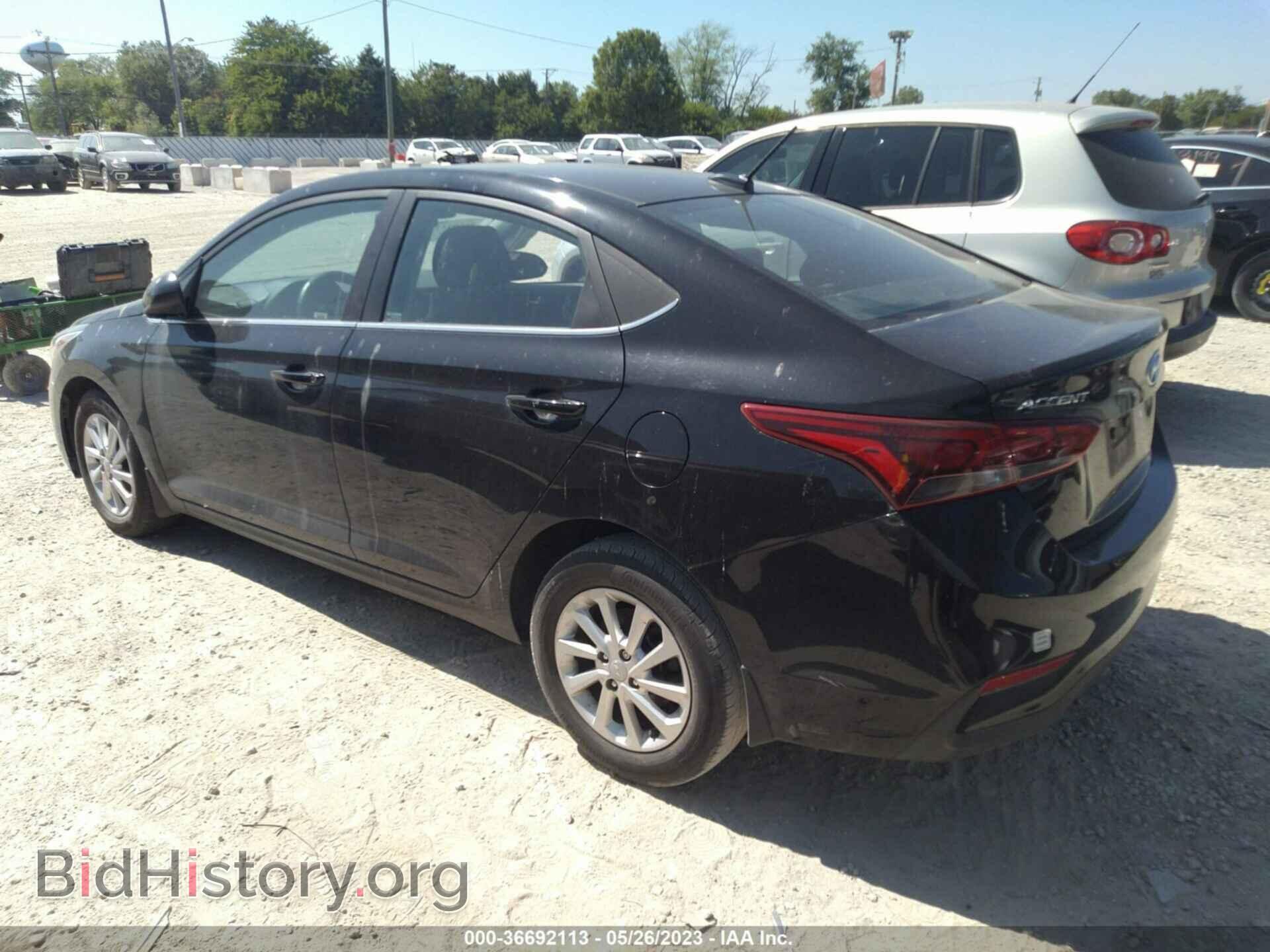2021 HYUNDAI ACCENT - VIN: 3KPC24A60ME134683 - Фото 3