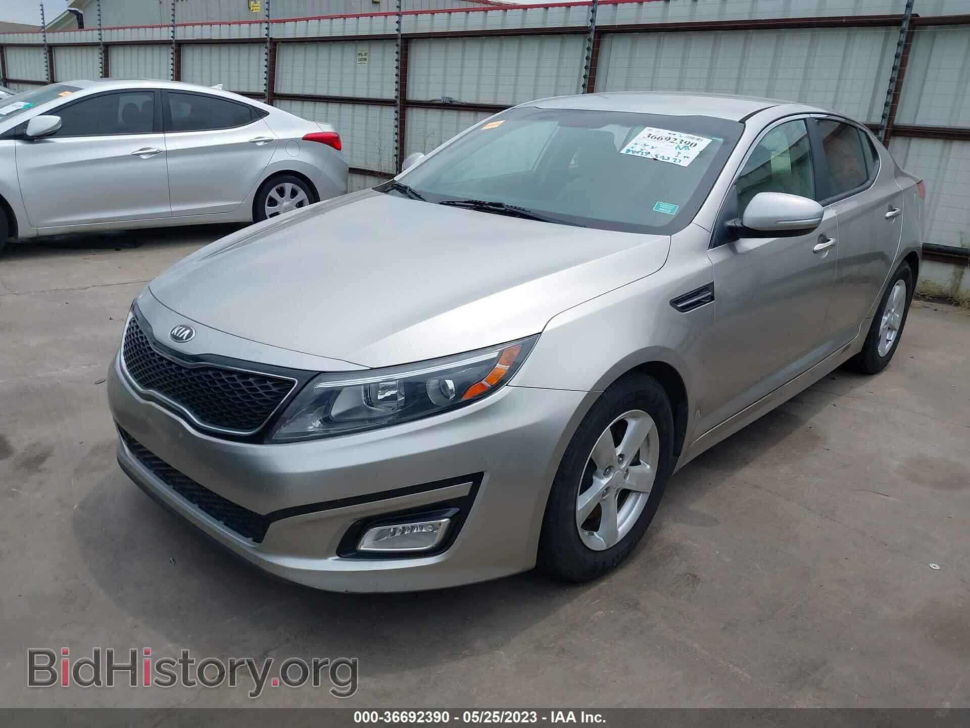 2014 KIA OPTIMA - VIN: KNAGM4A76E5476783 - Photo 2