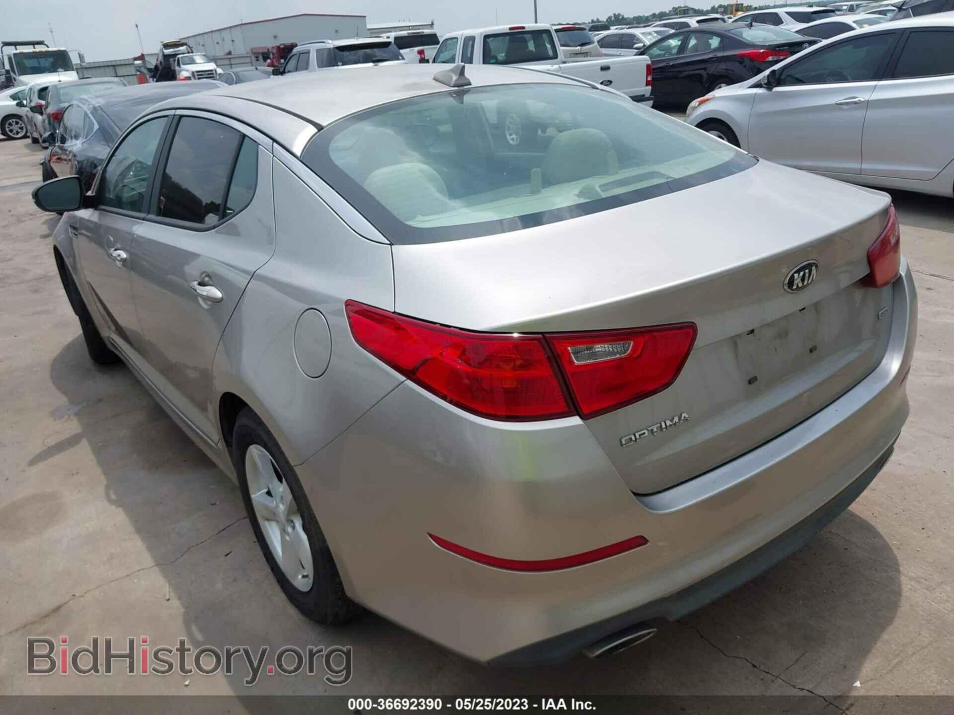 2014 KIA OPTIMA - VIN: KNAGM4A76E5476783 - Photo 3