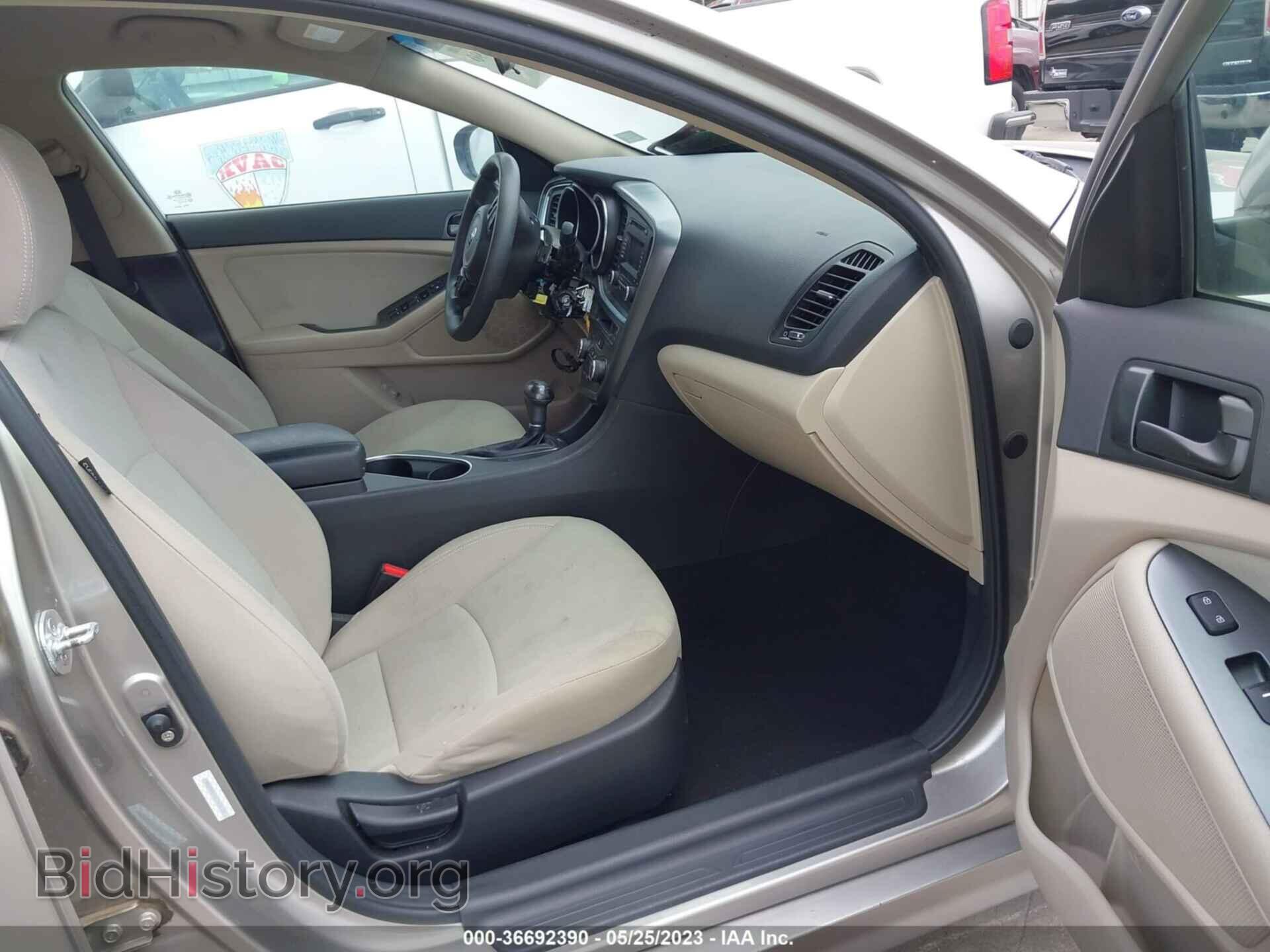 2014 KIA OPTIMA - VIN: KNAGM4A76E5476783 - Photo 5