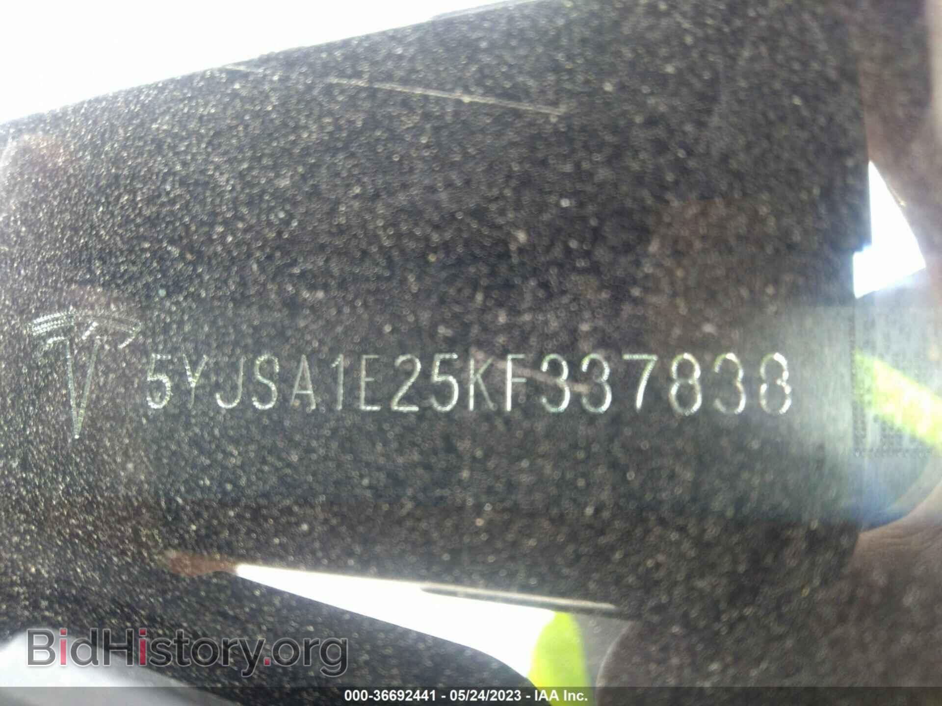 2019 TESLA MODEL S - VIN: 5YJSA1E25KF337838 - Фото 9