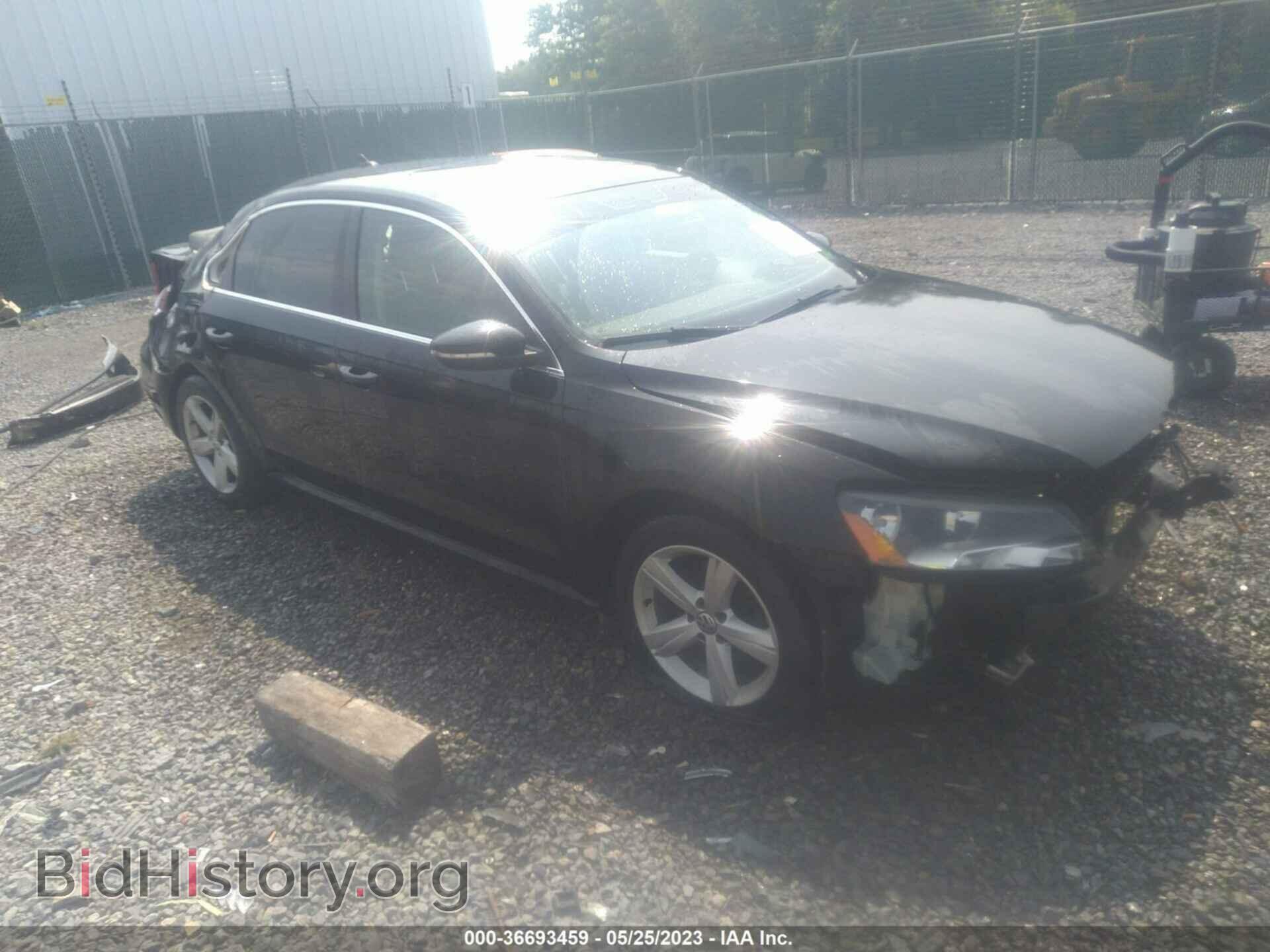 Photo 1VWBH7A39CC036286 - VOLKSWAGEN PASSAT 2012