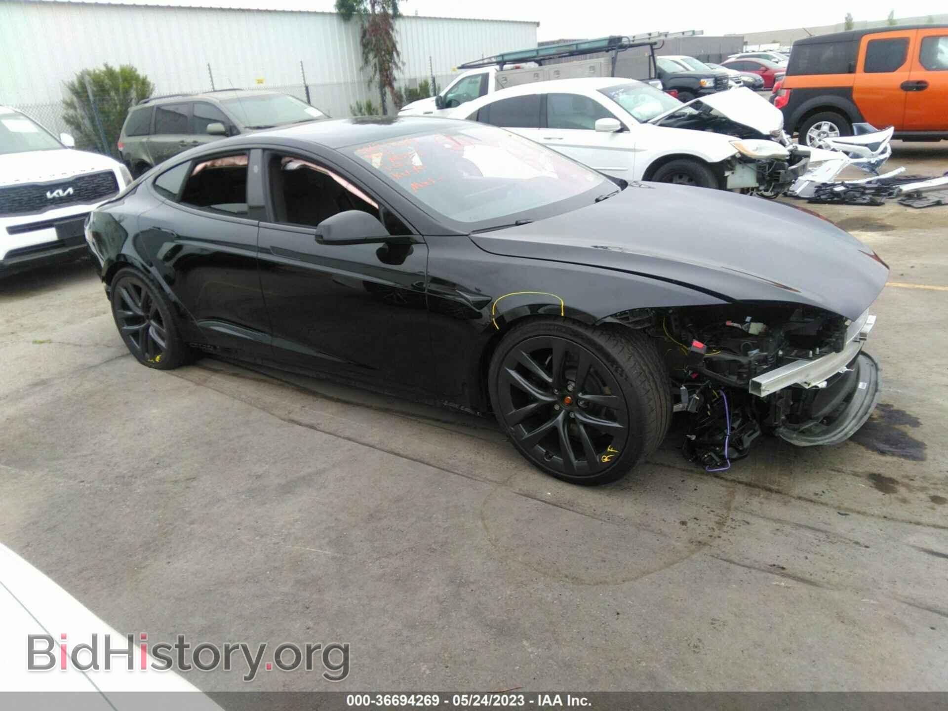 Photo 5YJSA1E51MF443376 - TESLA MODEL S 2021