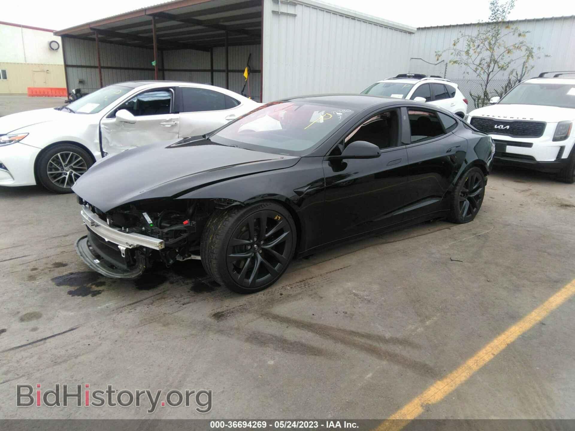 2021 TESLA MODEL S - VIN: 5YJSA1E51MF443376 - Photo 2