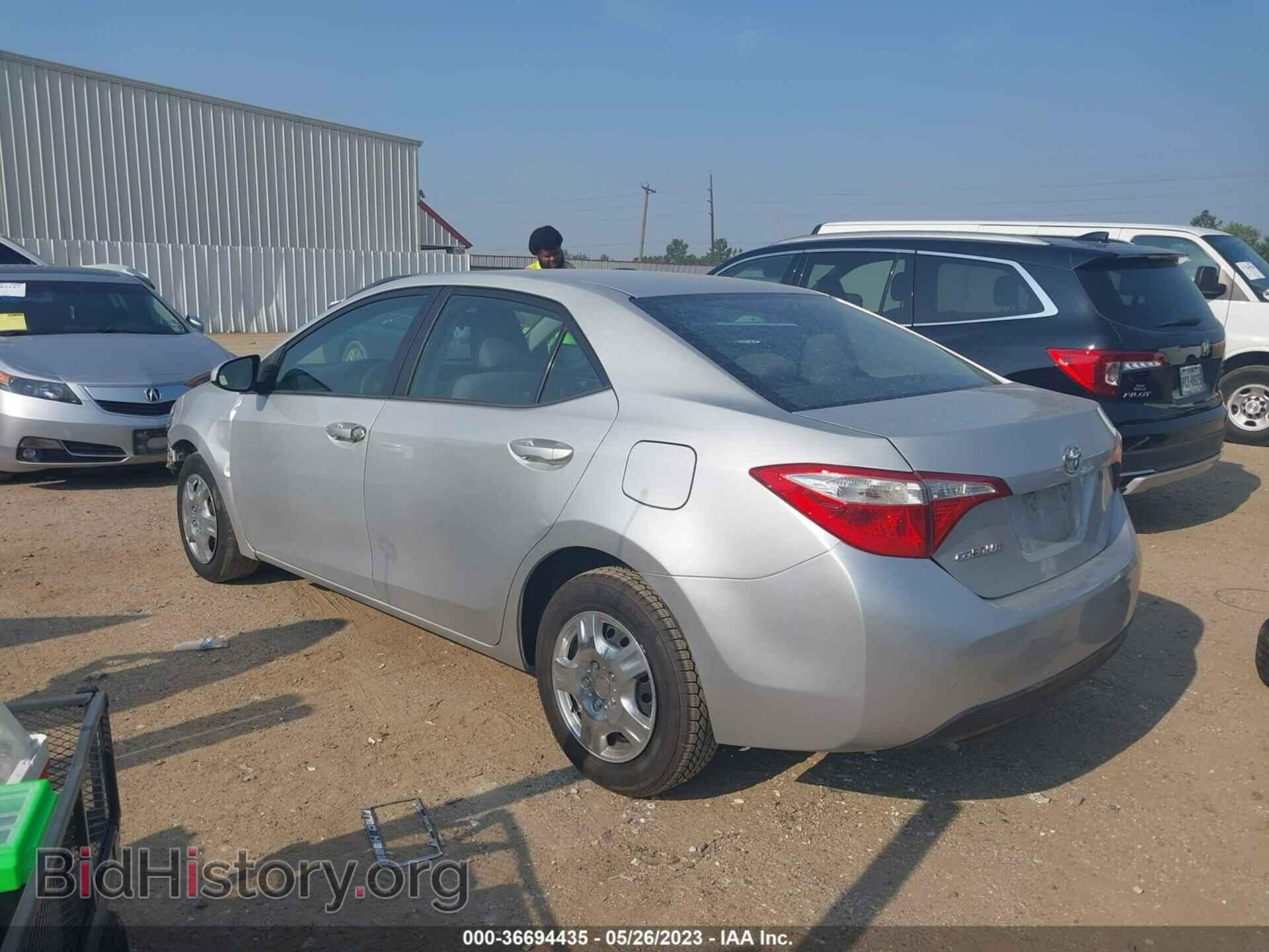 2014 TOYOTA COROLLA - VIN: 2T1BURHE2EC215698 - Фото 3