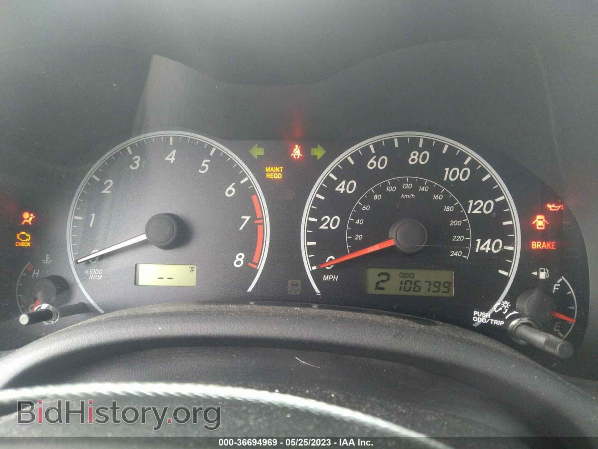 2013 TOYOTA COROLLA - VIN: 2T1BU4EE2DC998267 - Фото 7
