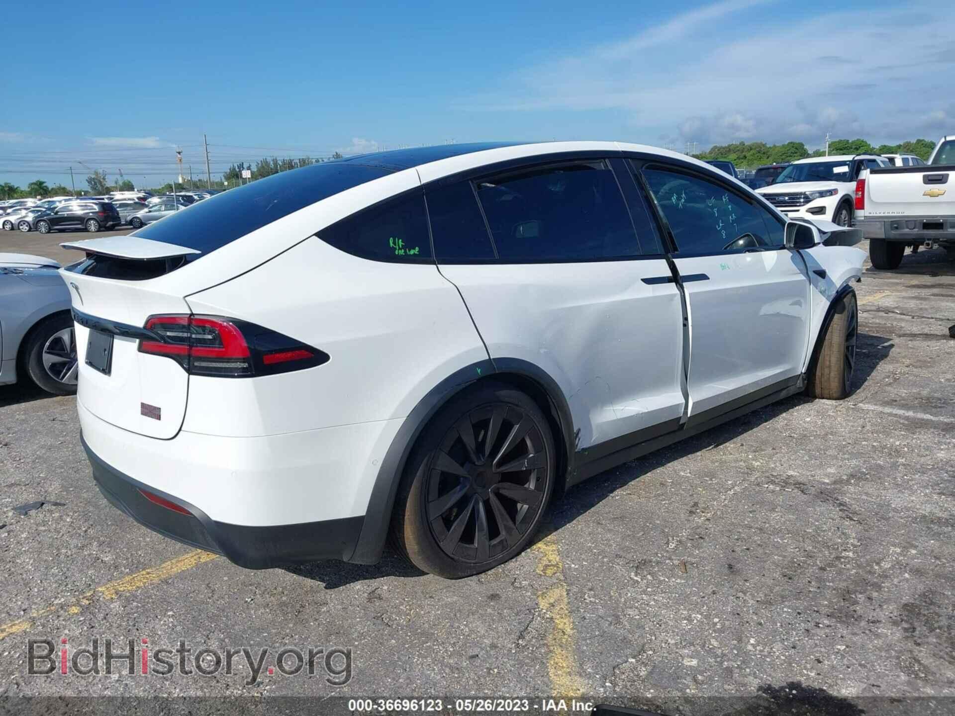 2022 TESLA MODEL X - VIN: 7SAXCBE6XNF358328 - Photo 4