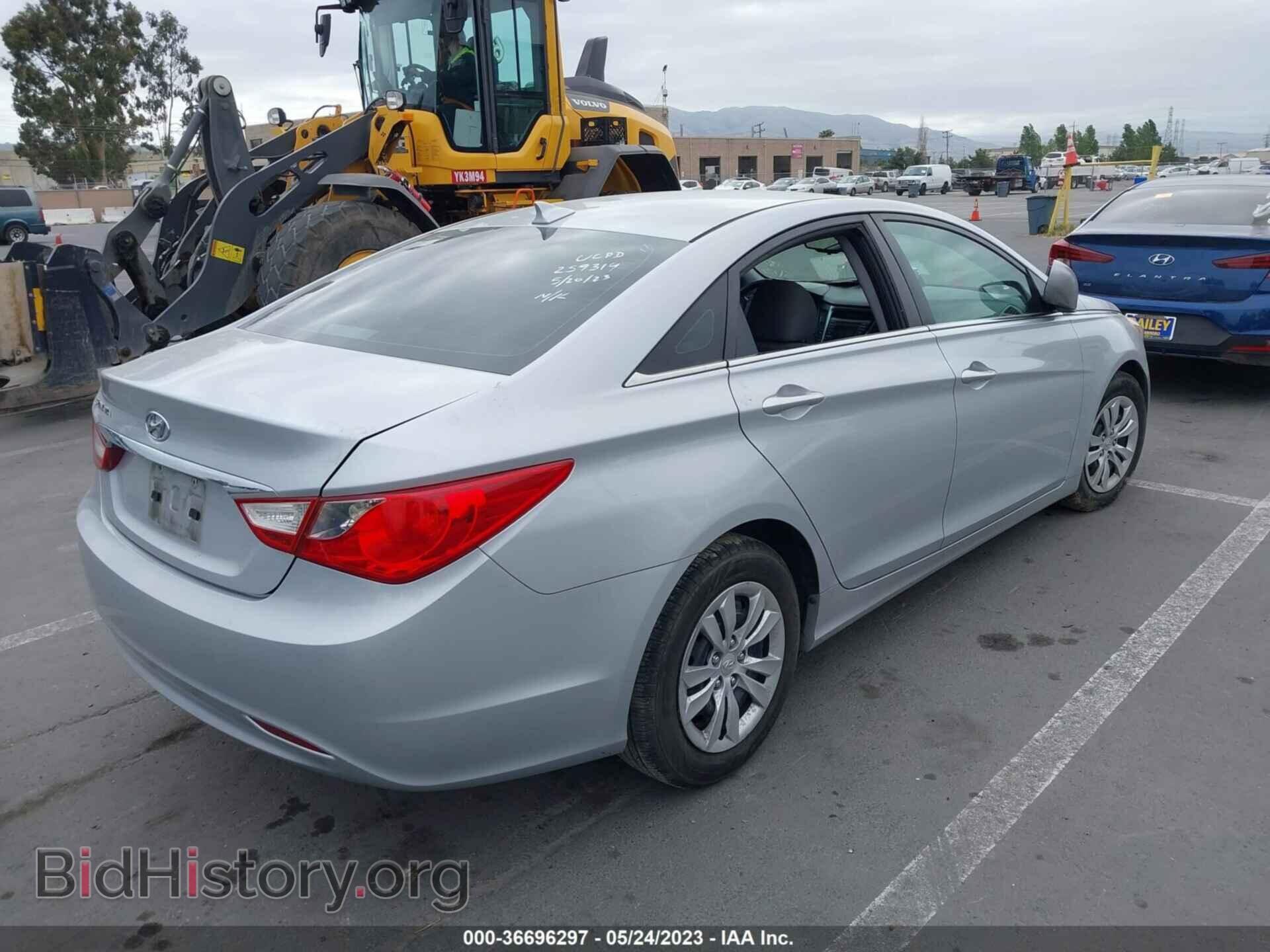 2012 HYUNDAI SONATA - VIN: 5NPEB4AC7CH457203 - Фото 4