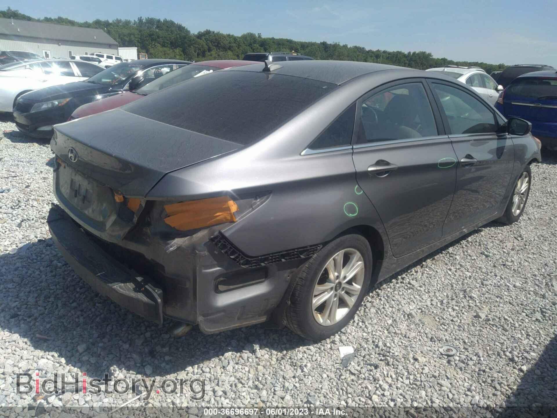 2013 HYUNDAI SONATA - VIN: 5NPEB4AC1DH657608 - Фото 4