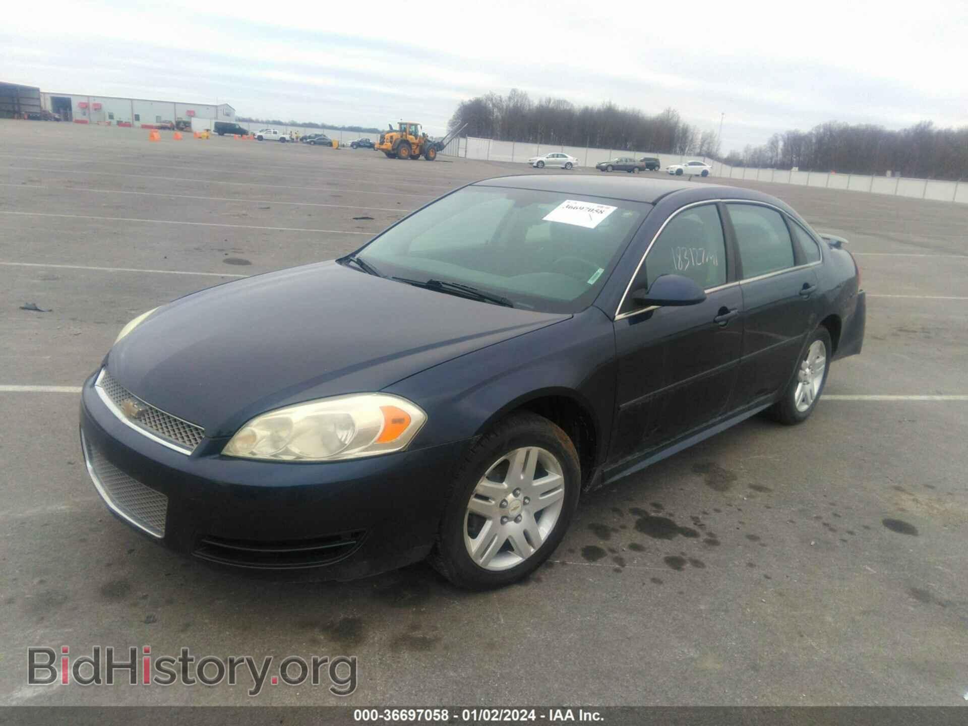 2012 CHEVROLET IMPALA - VIN: 2G1WB5E36C1177433 - Фото 2