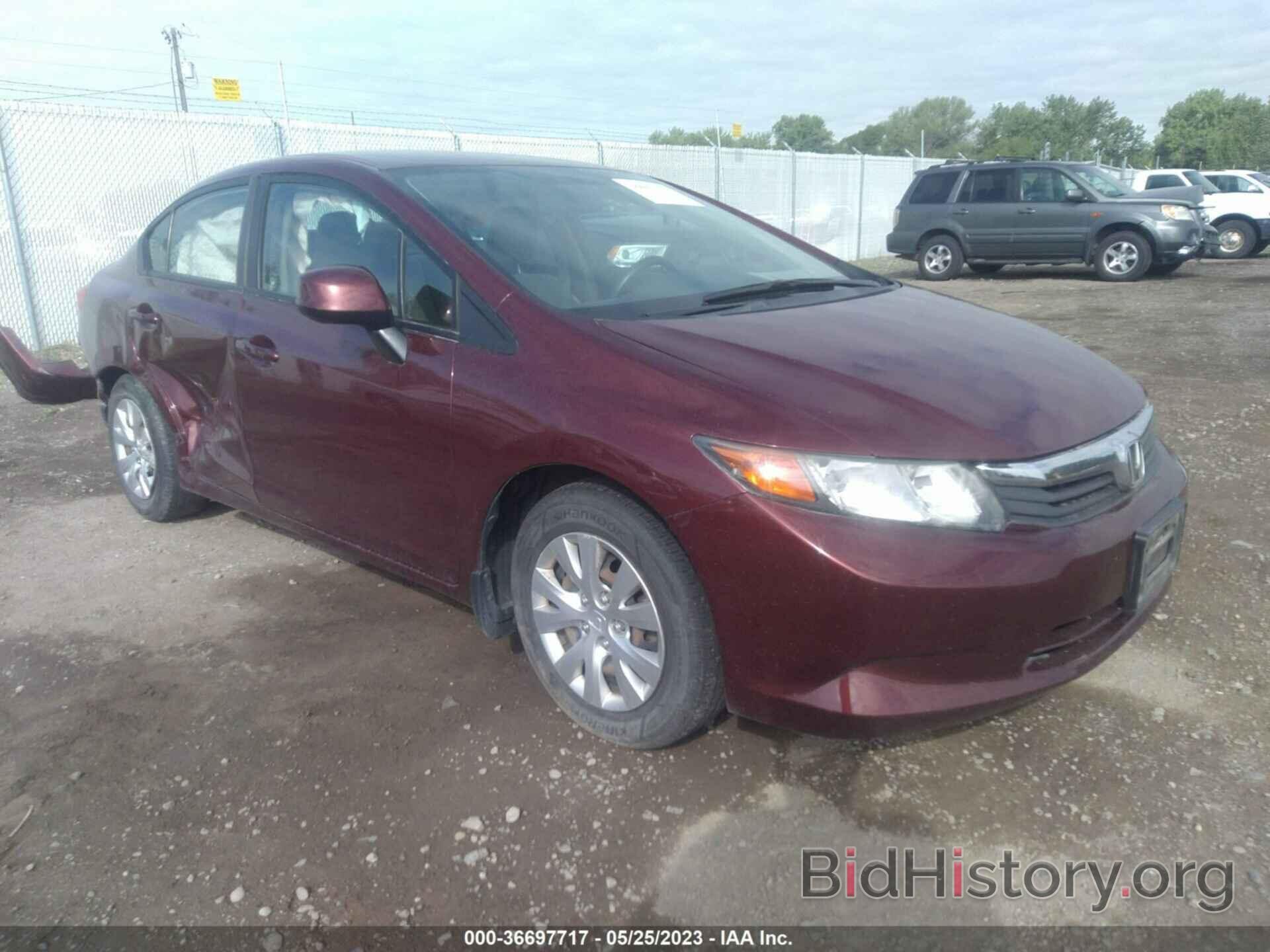 Photo 2HGFB2F56CH591035 - HONDA CIVIC 2012