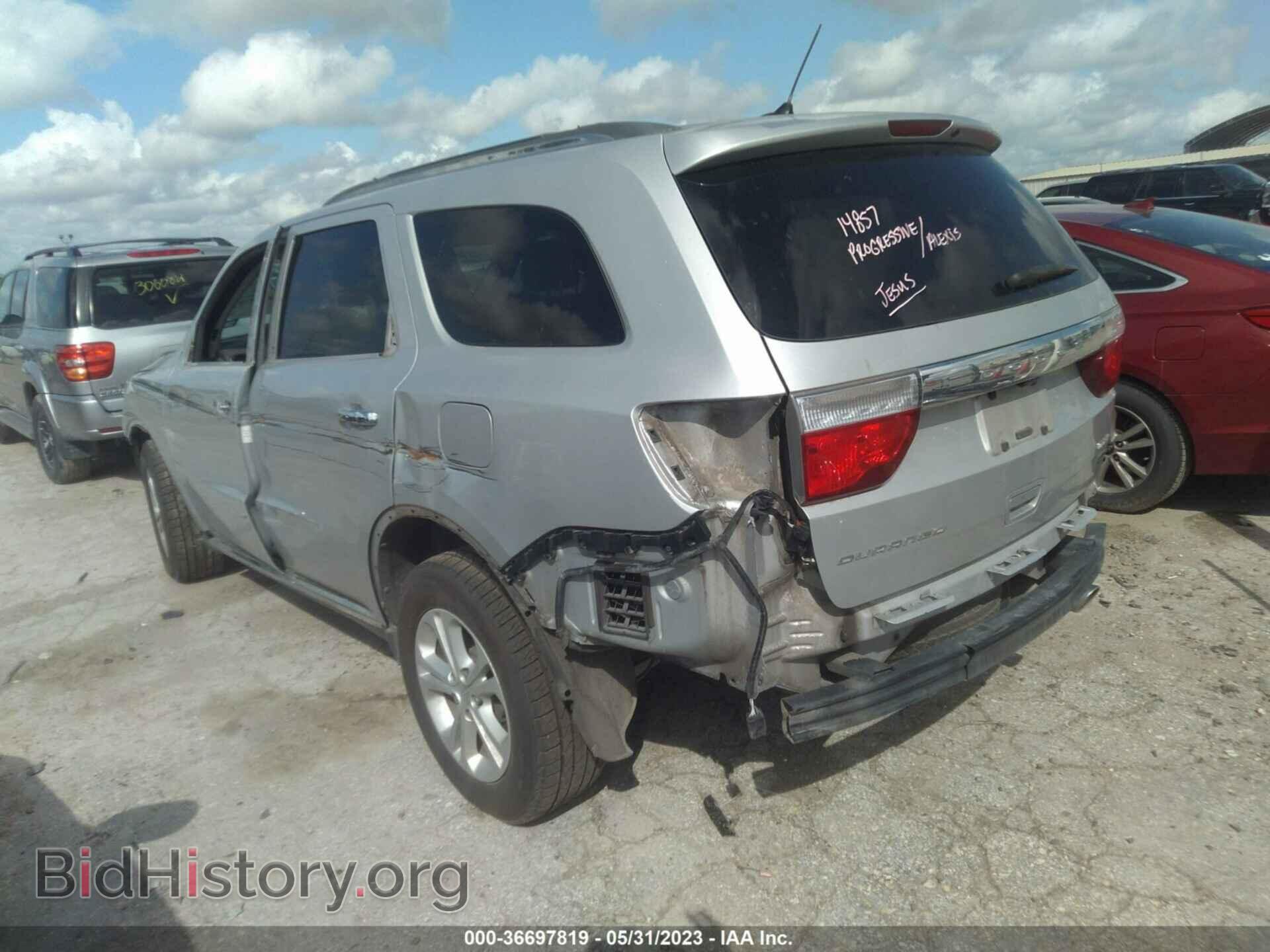 2013 DODGE DURANGO - VIN: 1C4RDHDG6DC547506 - Фото 3
