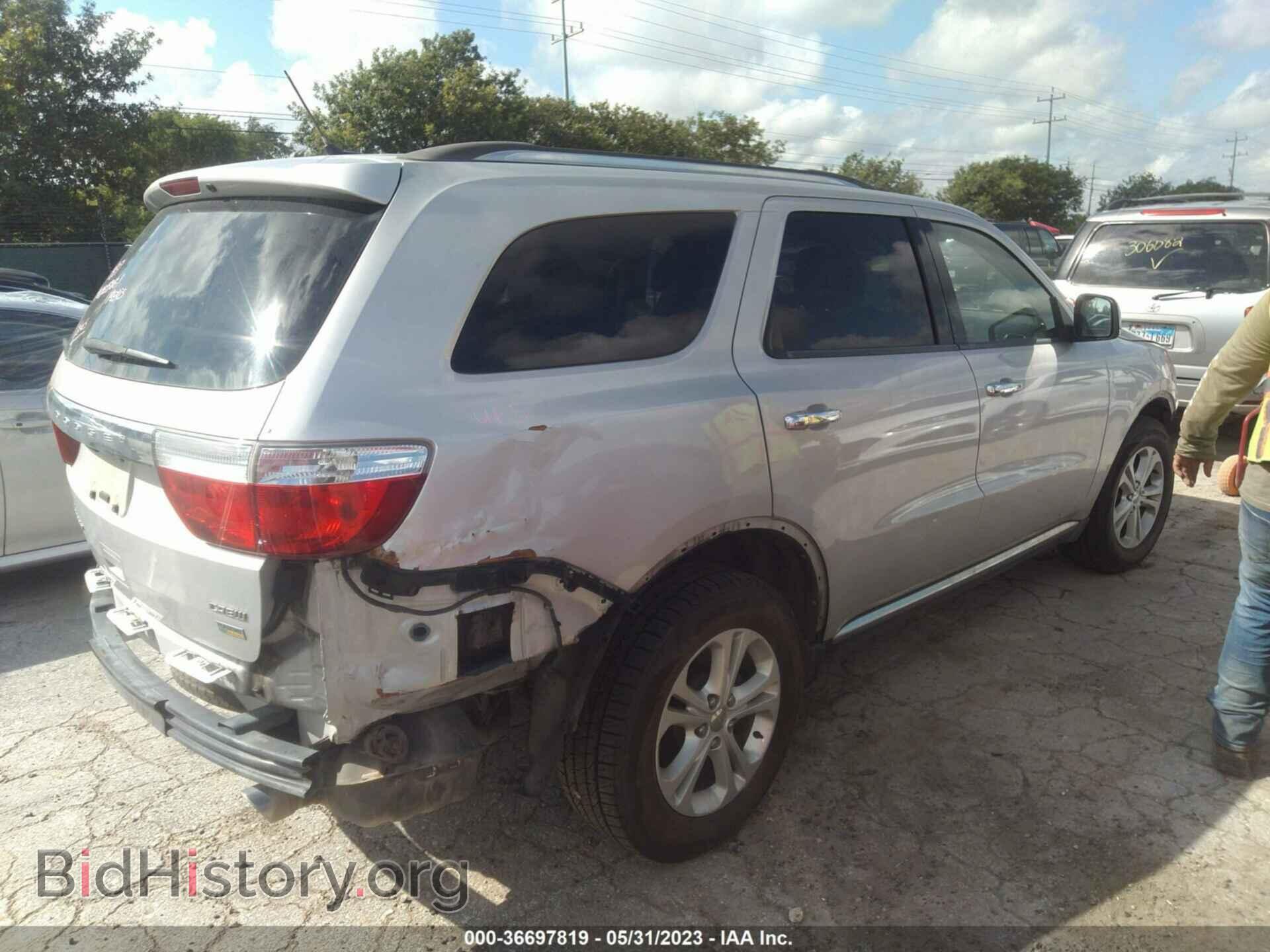 2013 DODGE DURANGO - VIN: 1C4RDHDG6DC547506 - Фото 4